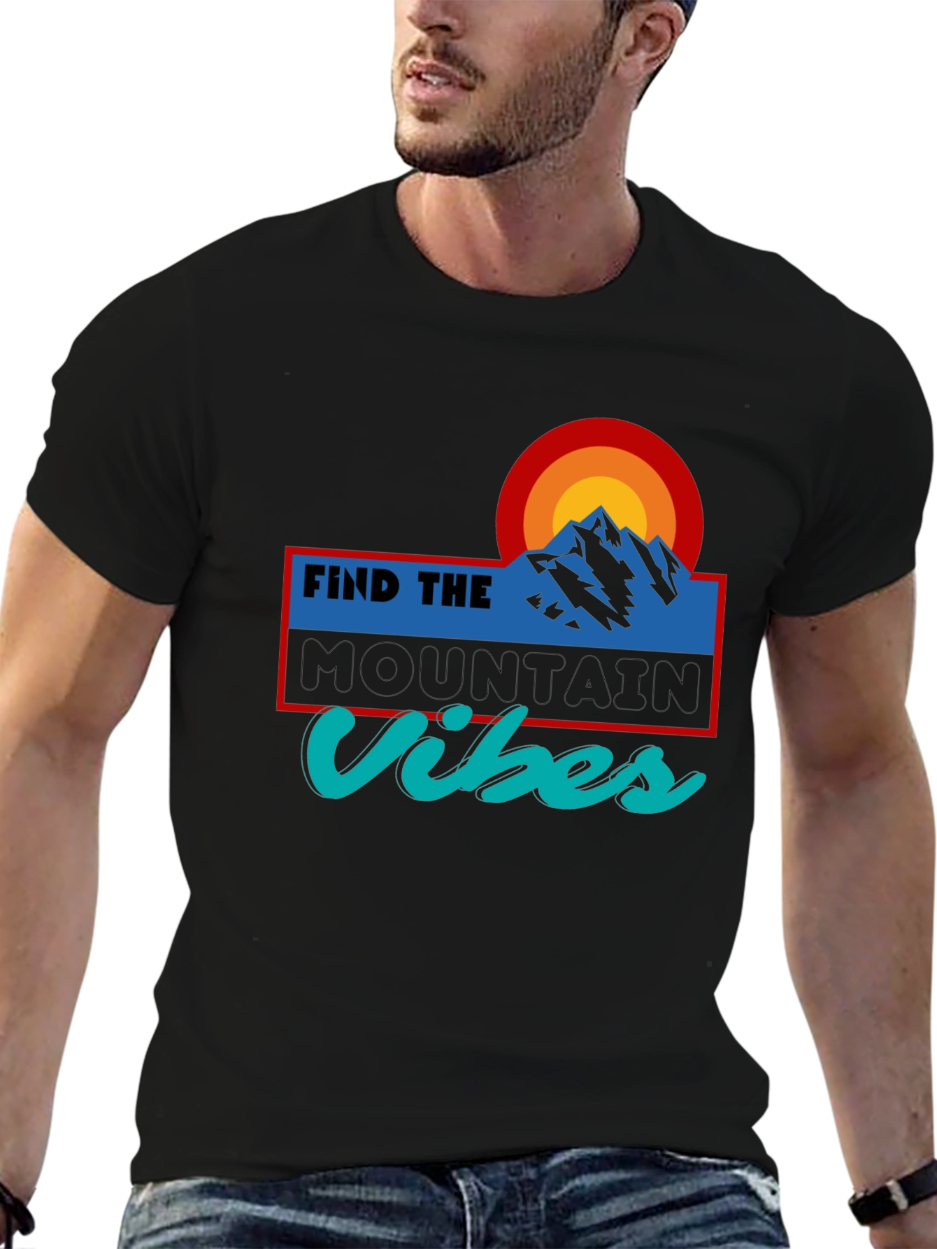 Find the Mountain Vibes Graphic Tee