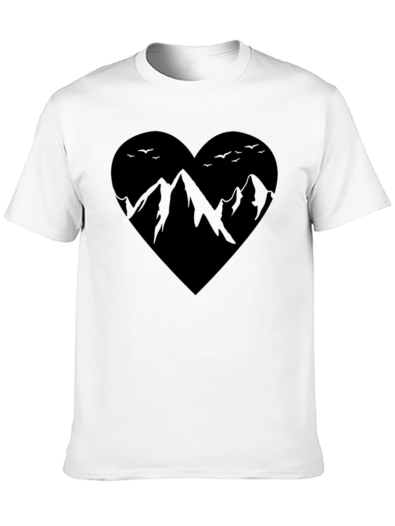 Mountain Heart Graphic Tee - Adventure Awaits