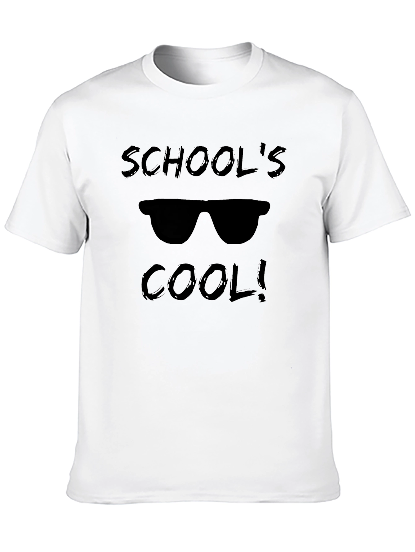 Schools Cool Black T-Shirt