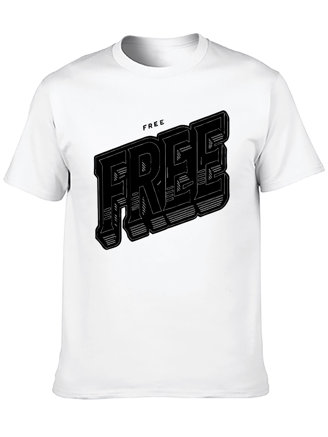 Mens Black Graphic T-Shirt - FREE Design