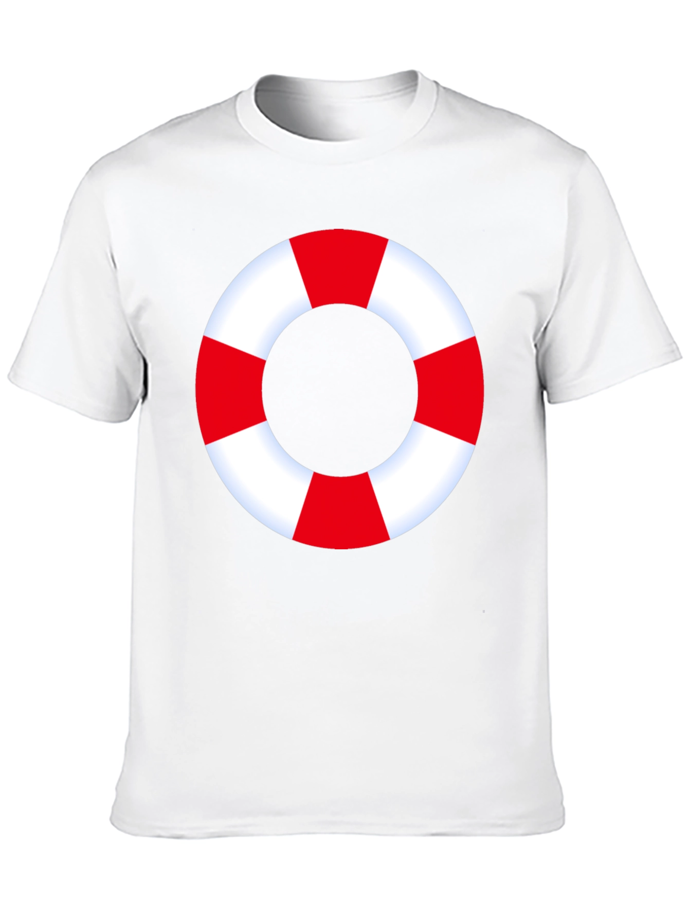 Life Preserver Graphic Tee - Nautical Style