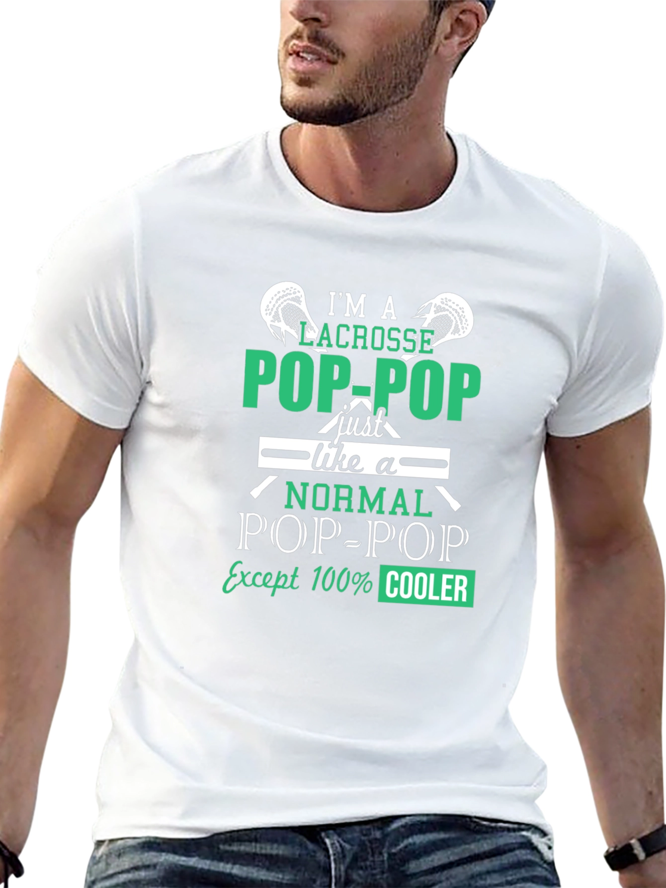 Lacrosse Pop-Pop Cool T-Shirt