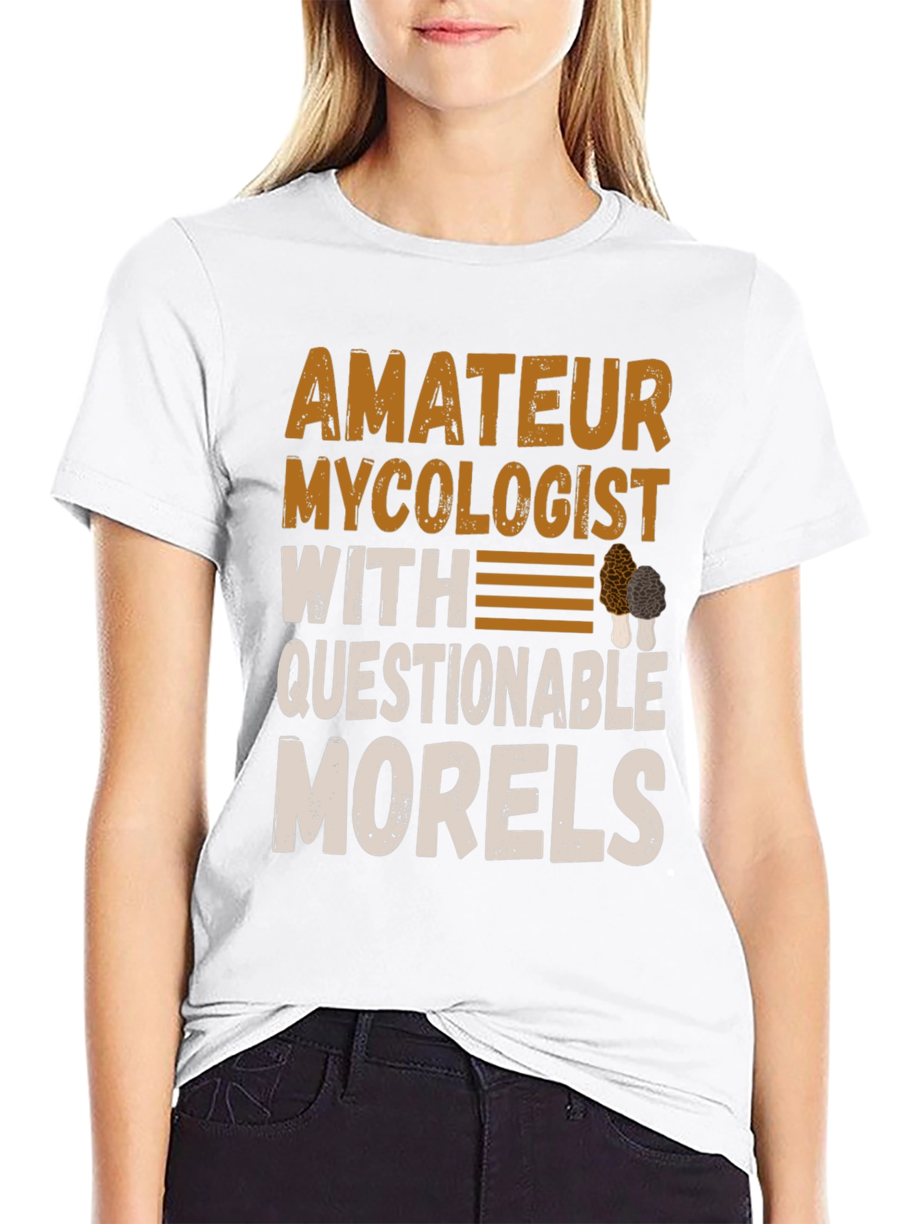 Amateur Mycologist T-Shirt - Questionable Morels