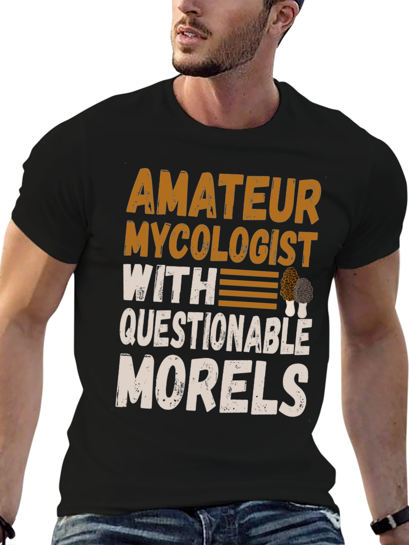 Amateur Mycologist T-Shirt - Questionable Morels