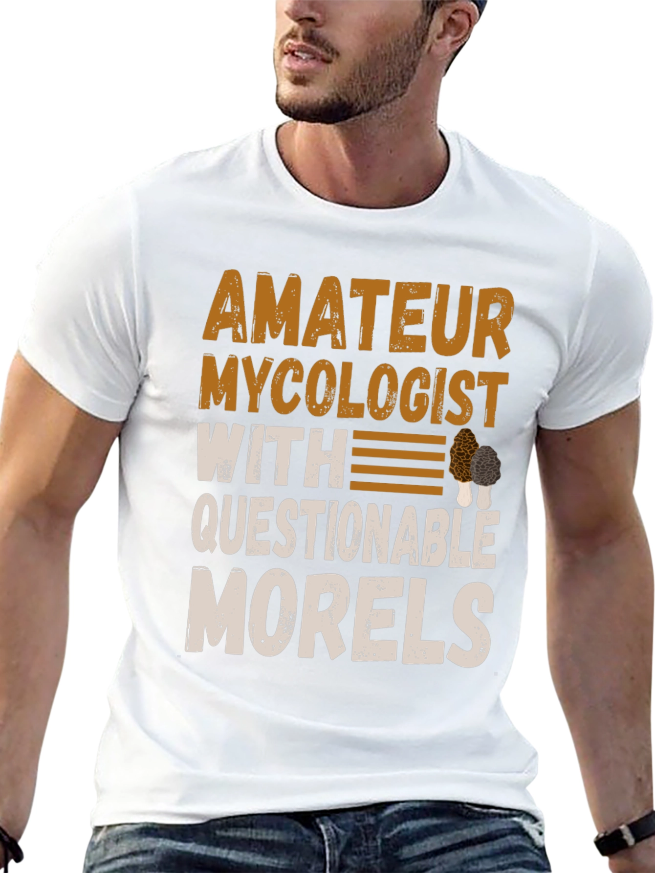 Amateur Mycologist T-Shirt - Questionable Morels