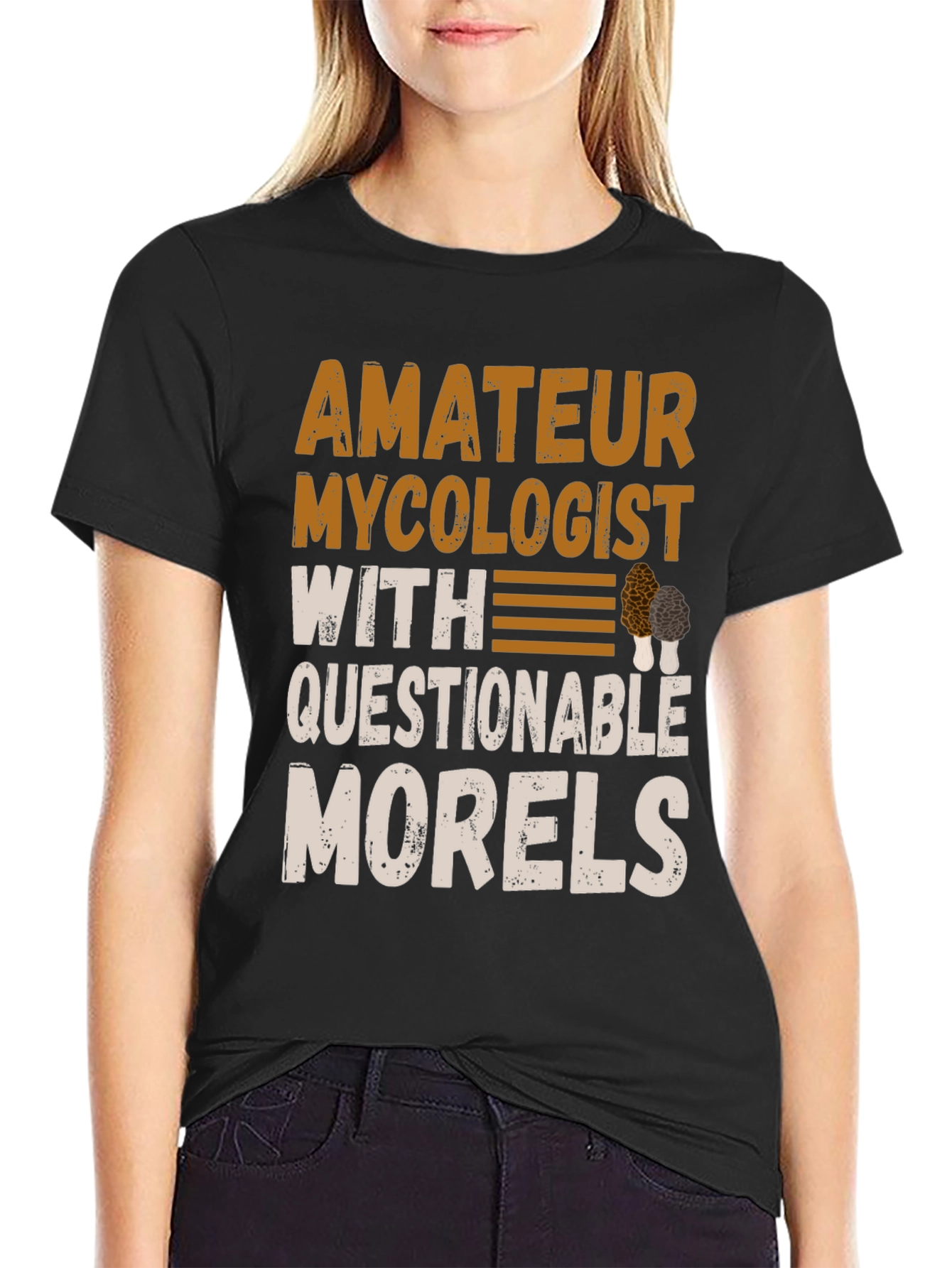 Amateur Mycologist T-Shirt - Questionable Morels