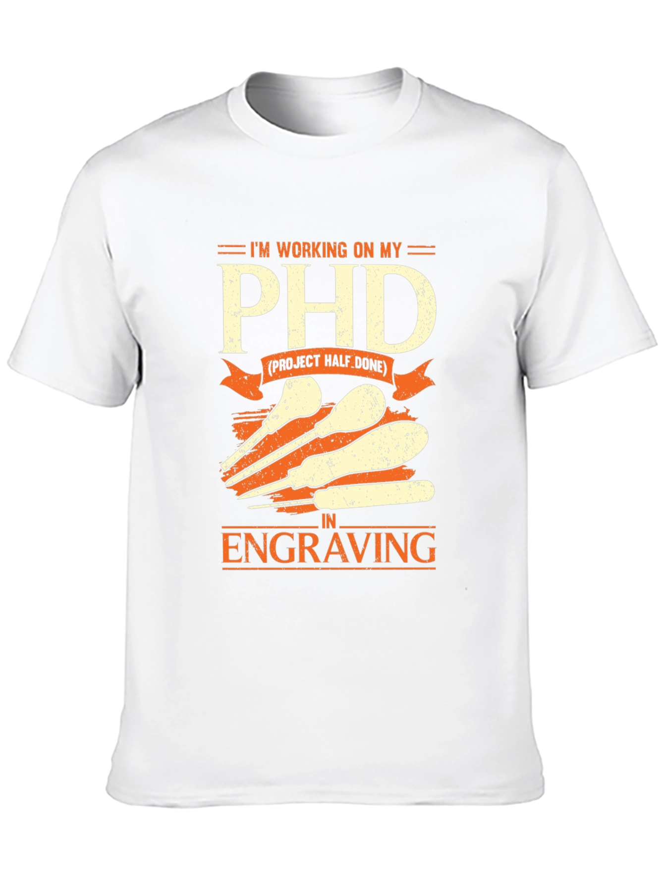 Engraving PHD T-Shirt