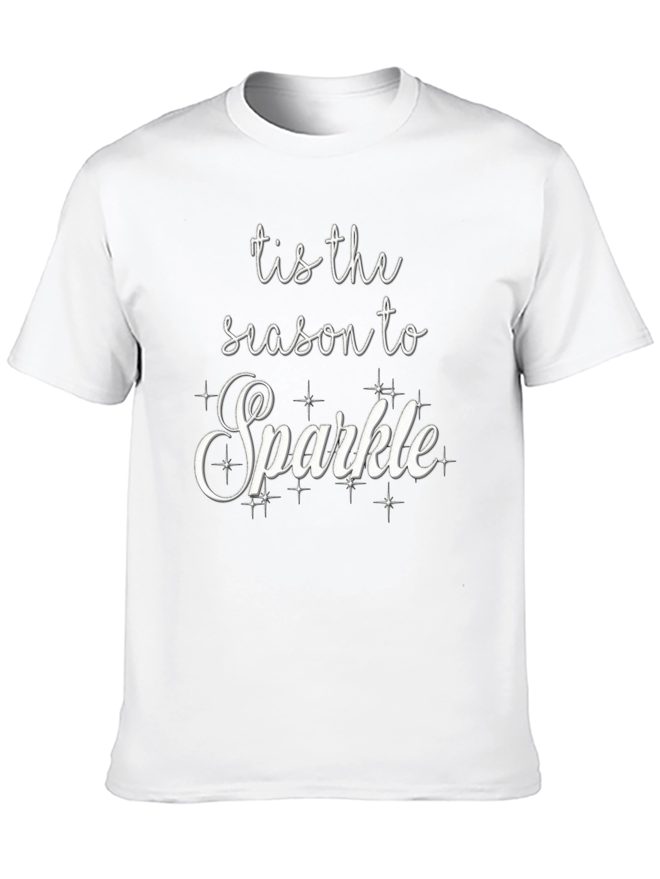 Tis the Season to Sparkle Black T-Shirt