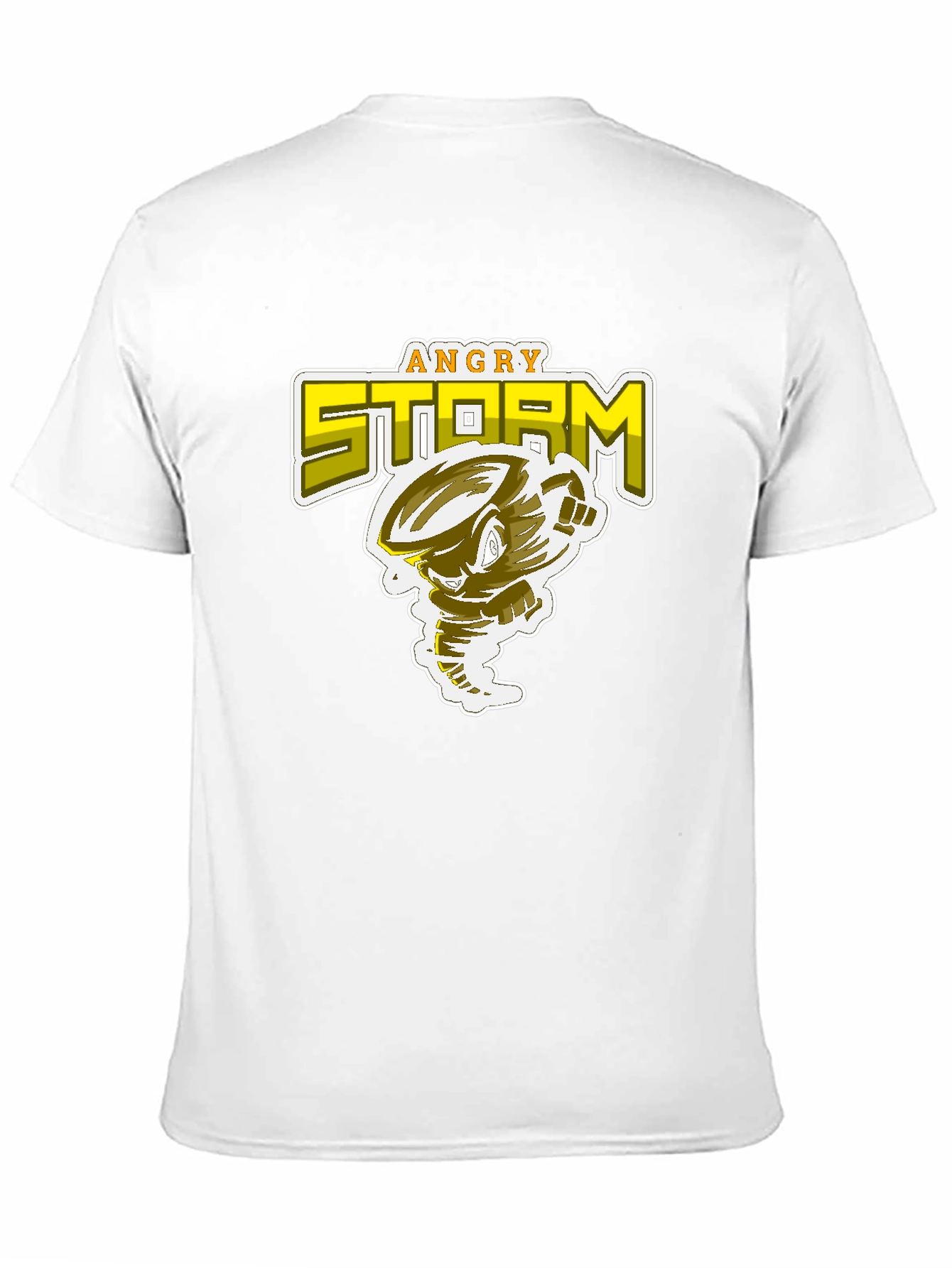 Angry Storm Graphic T-Shirt - Cotton Blend