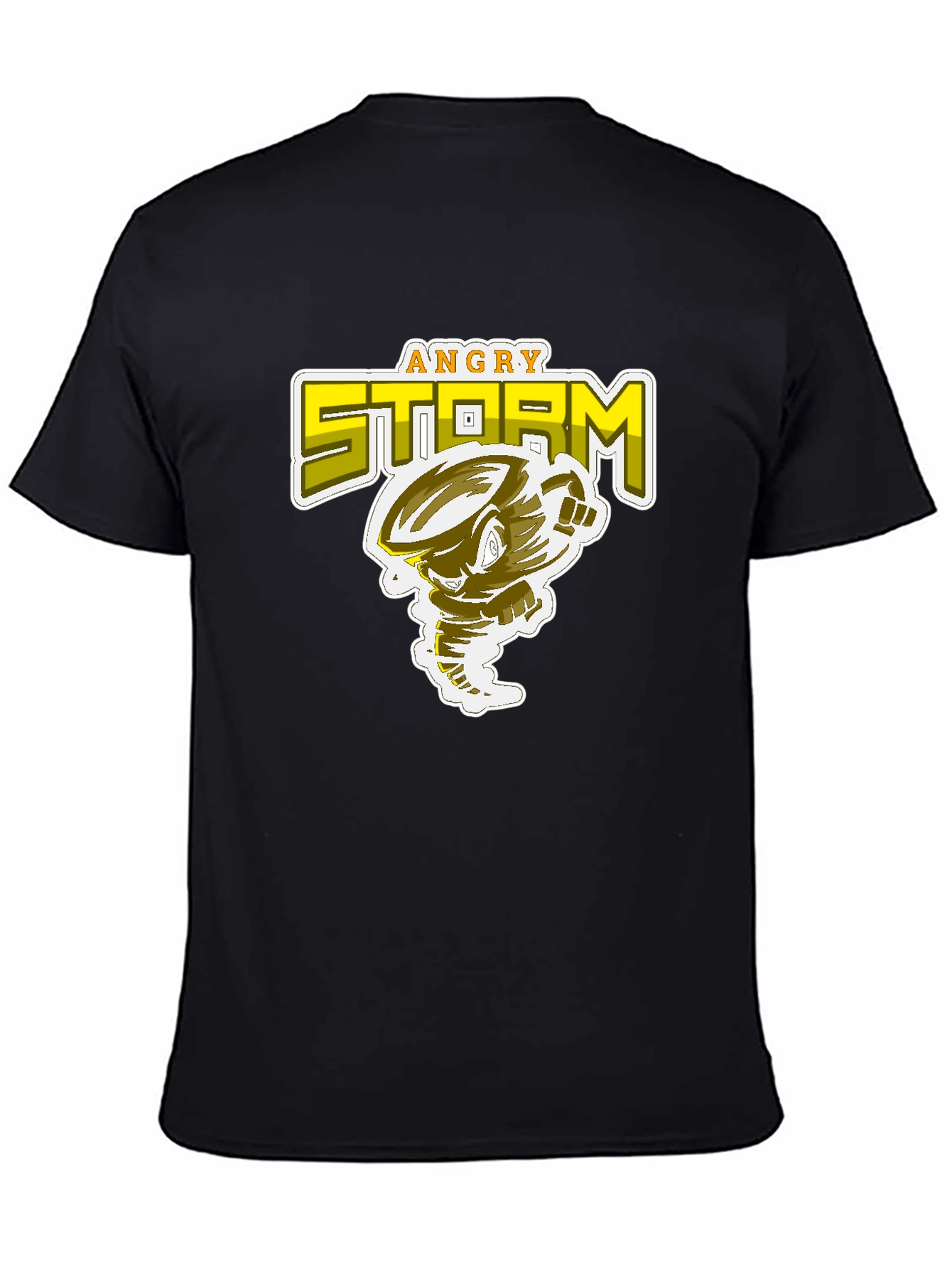 Angry Storm Graphic T-Shirt - Cotton Blend