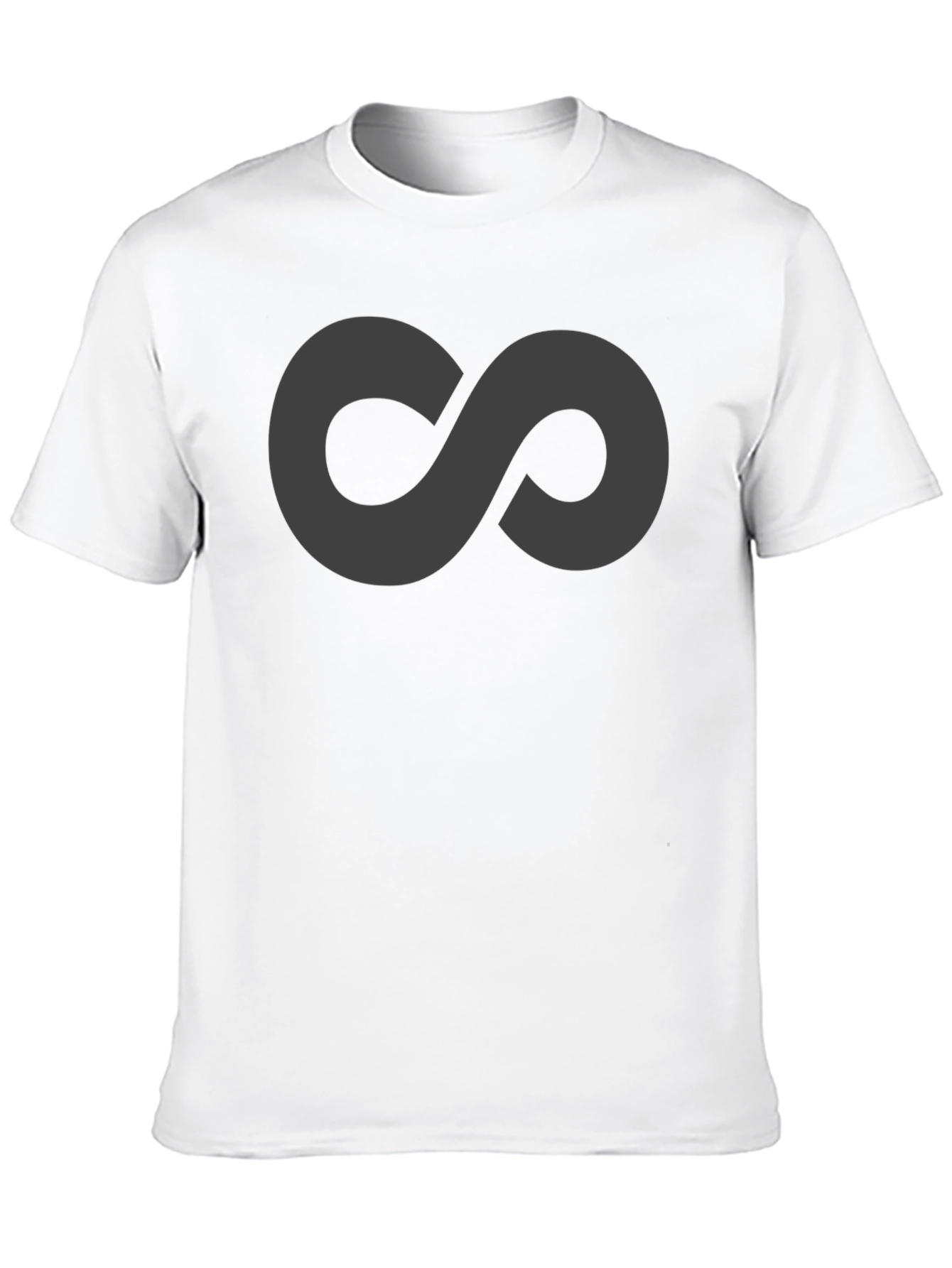 Infinity Symbol Black T-Shirt