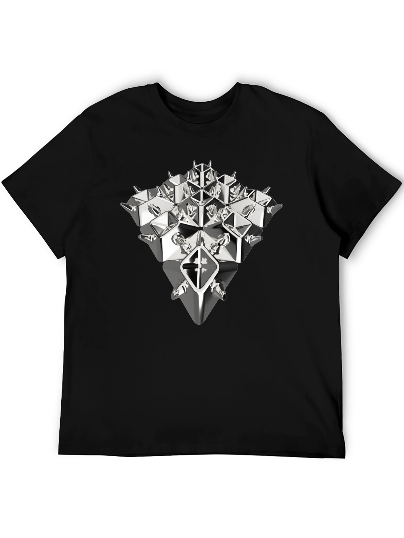 Abstract Geometric T-Shirt - Modern Art Tee