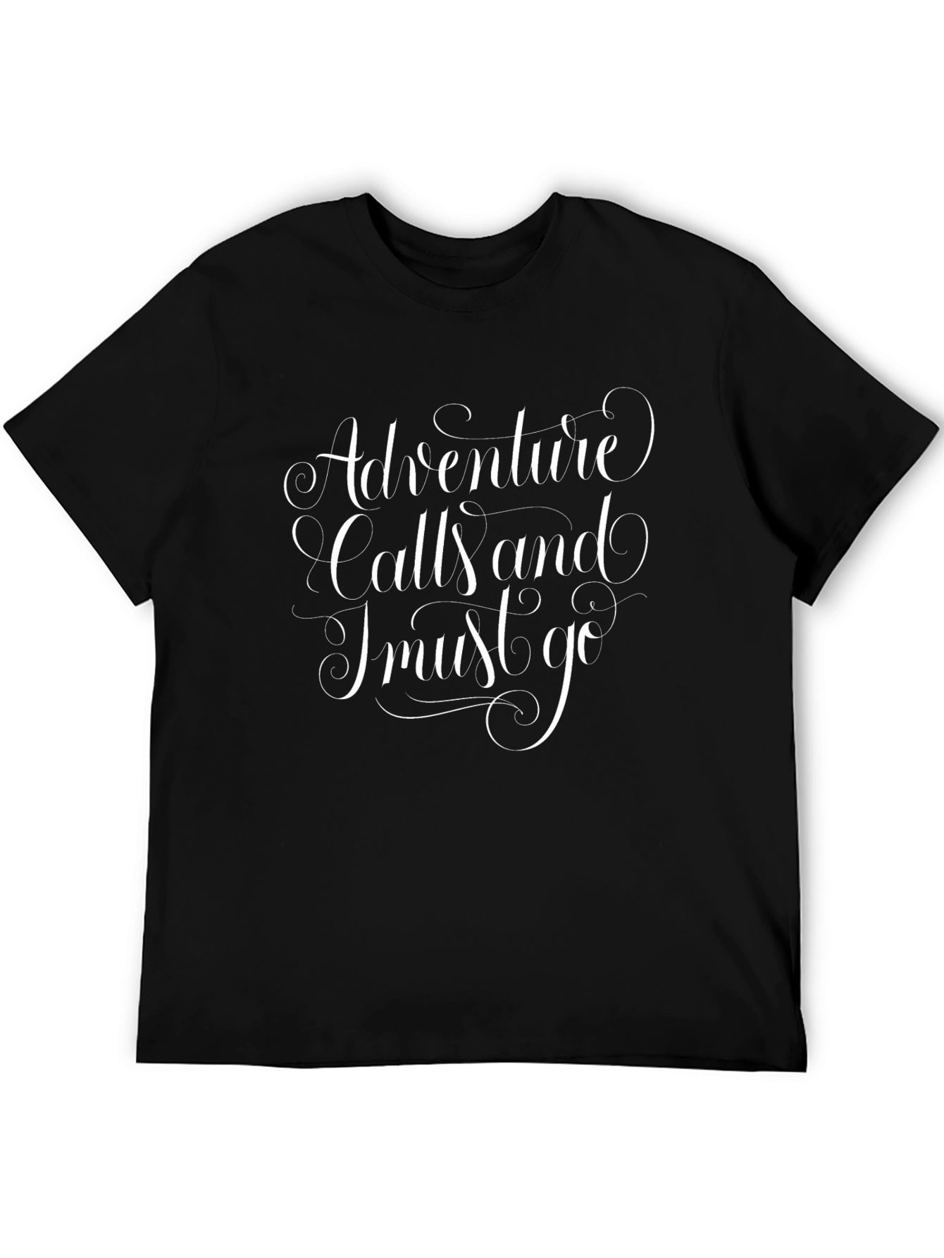 Adventure Calls Tee - Stylish Graphic Print T-Shirt