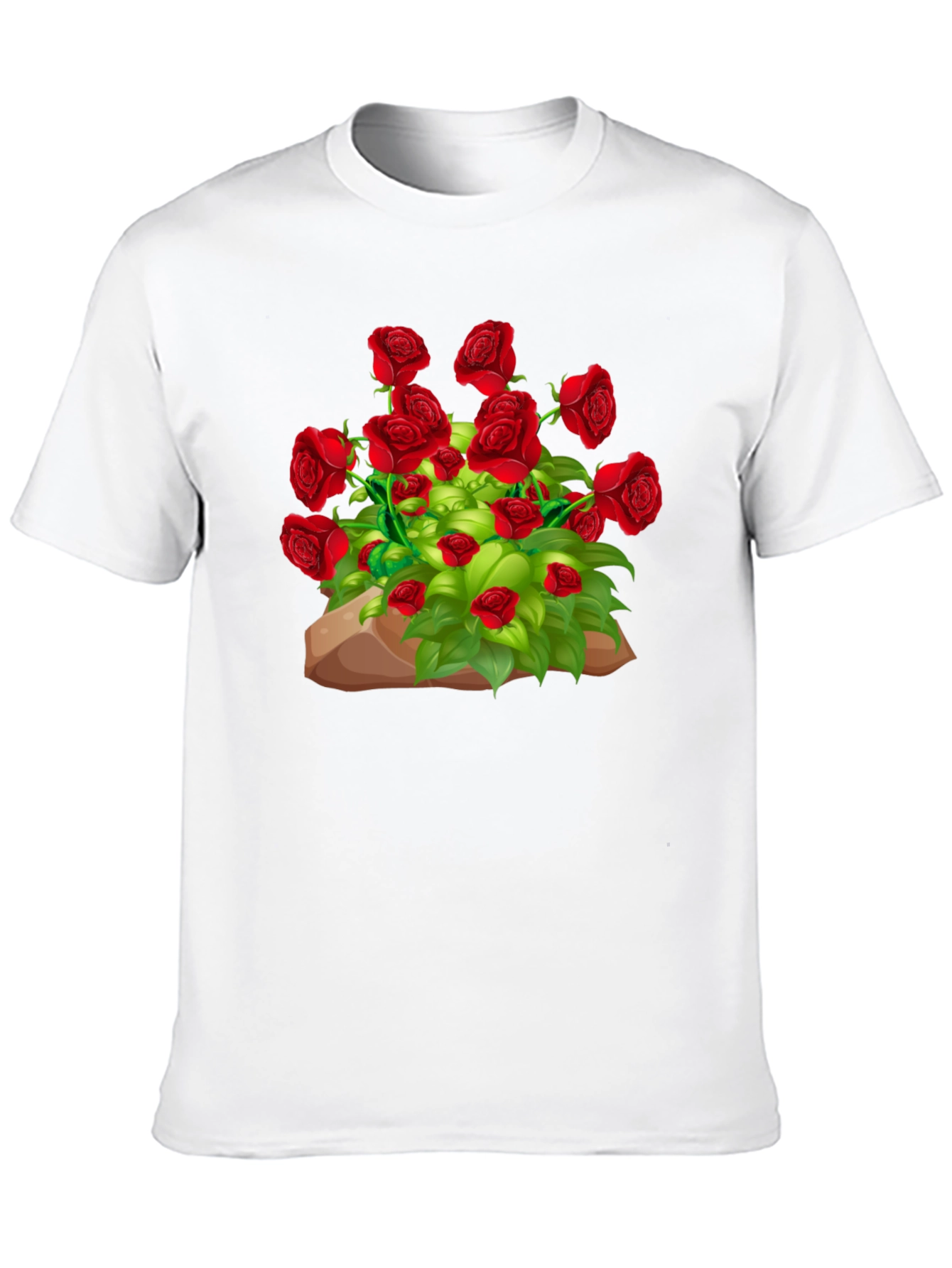 Red Roses T-Shirt | Stylish Floral Graphic Tee