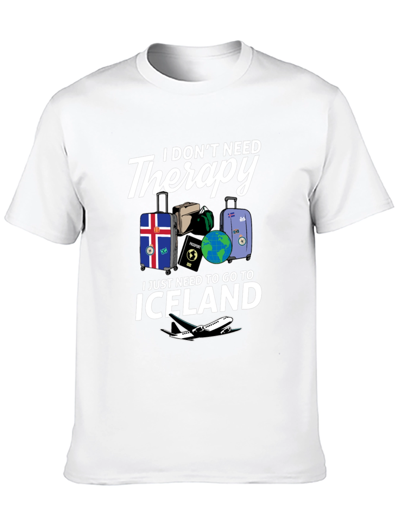 Iceland Therapy T-Shirt - Travel Iceland Tee