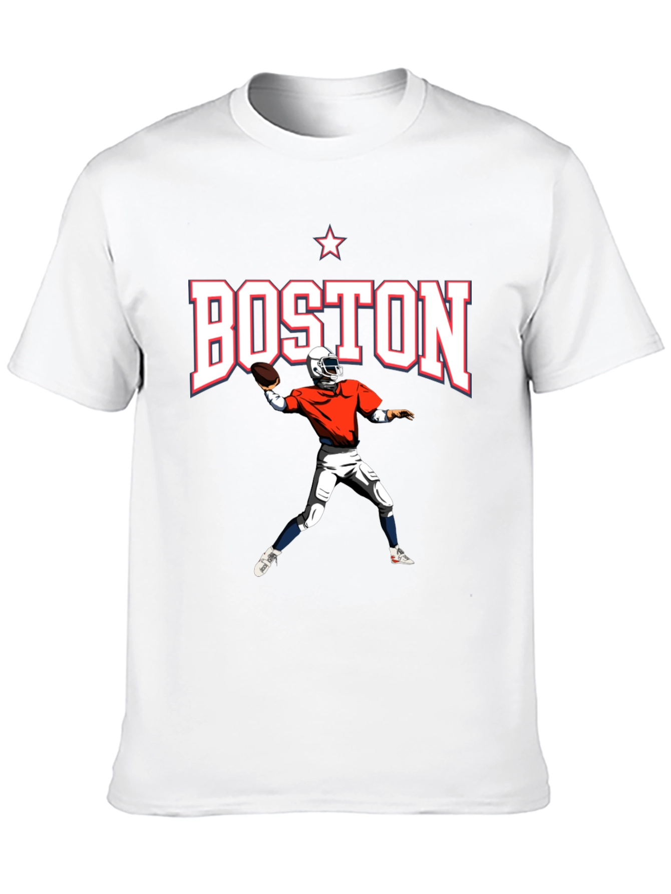 Boston Football Graphic T-Shirt