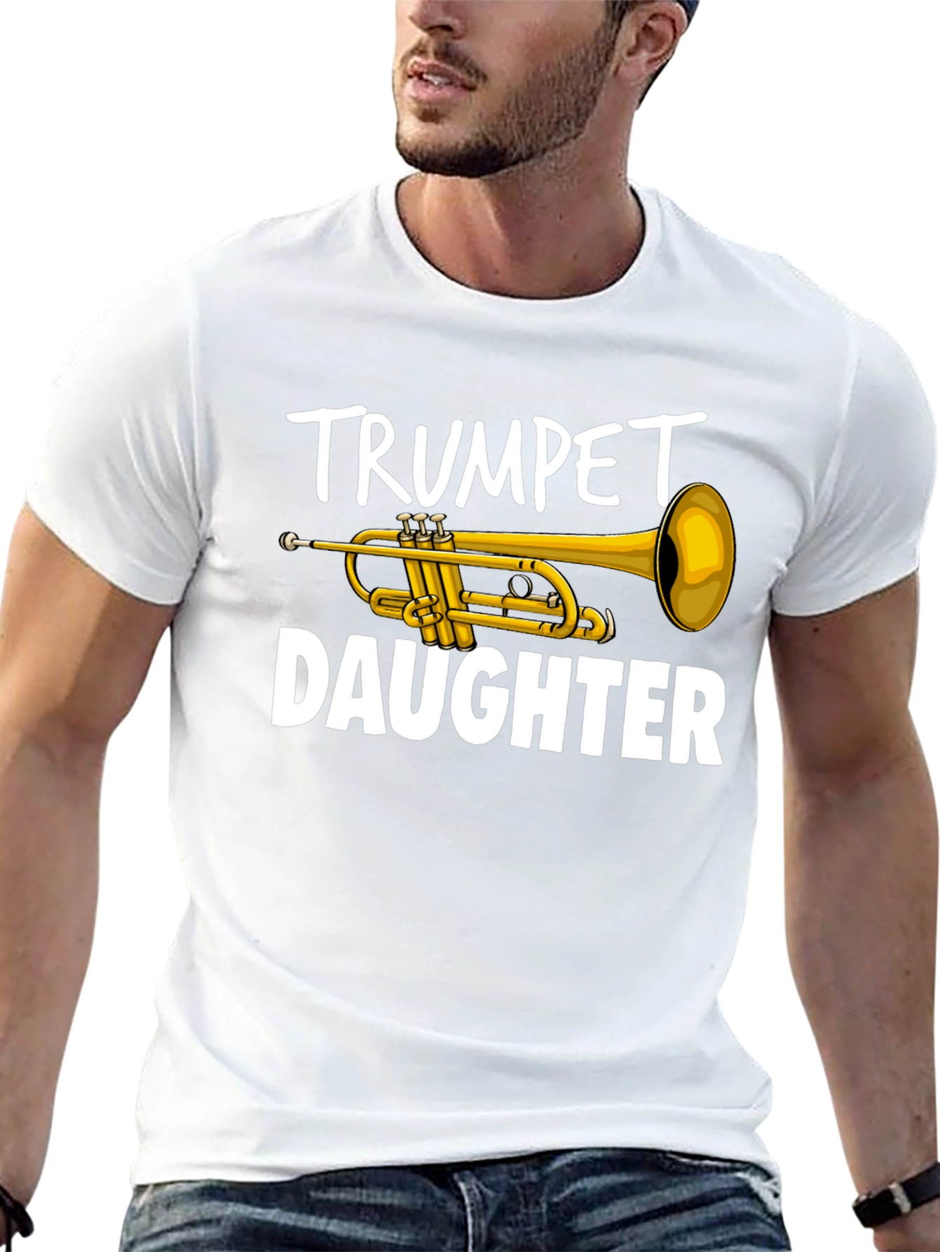 Trumpet Daughter Graphic T-Shirt