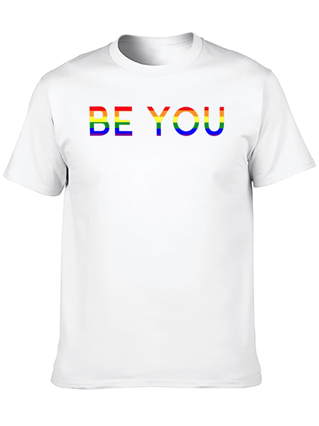 Be You Rainbow Pride T-Shirt - Black LGBTQ Tee