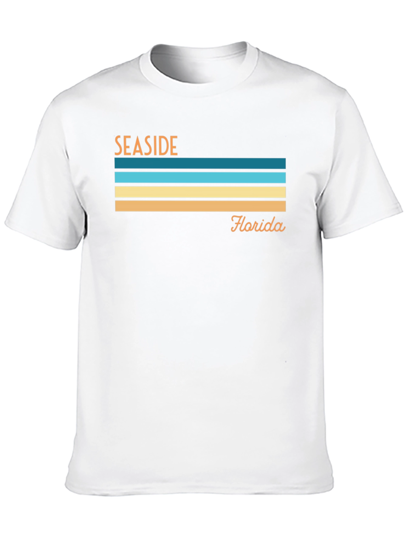 Seaside Florida Retro Graphic T-Shirt