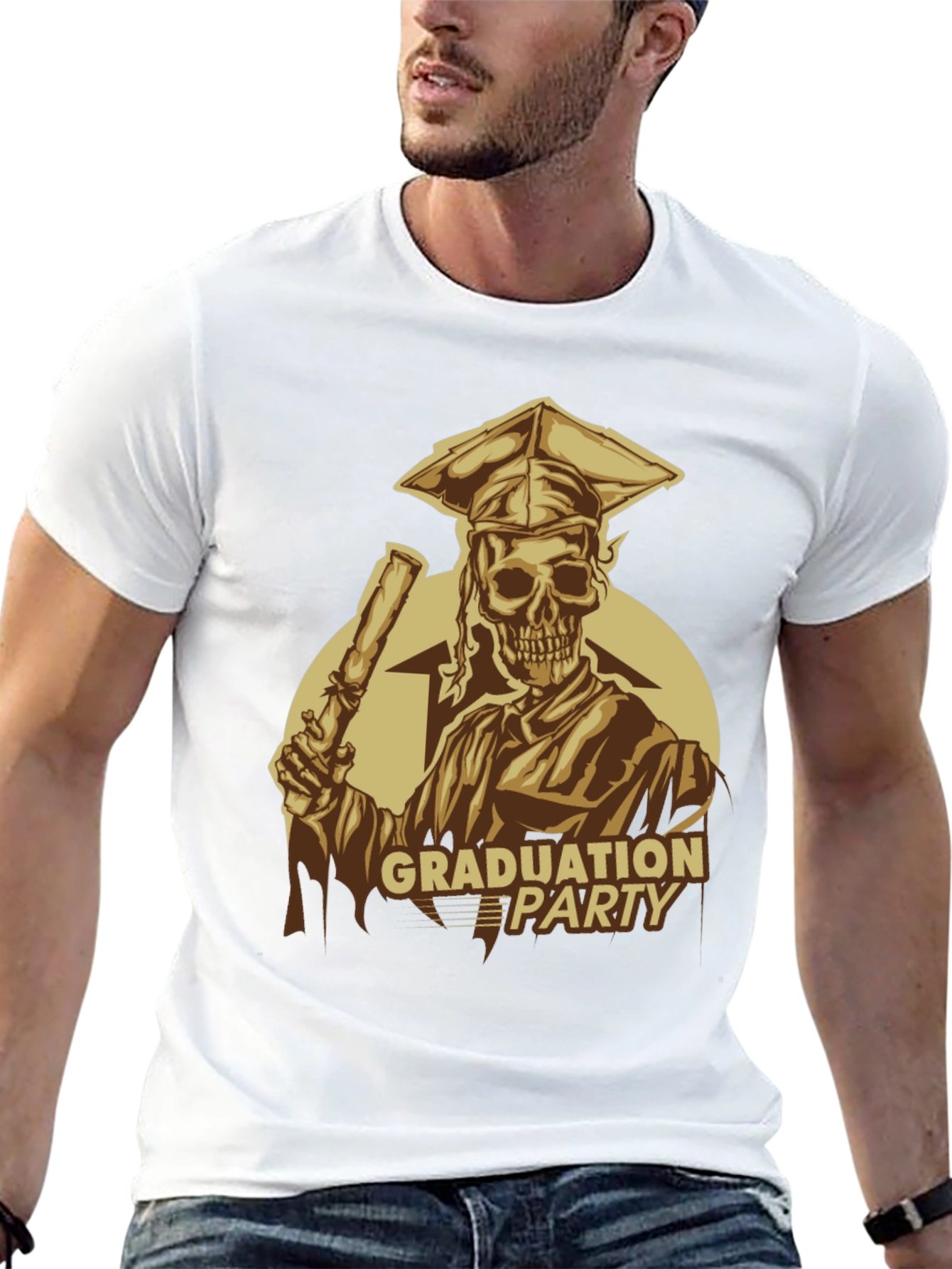 Graduation Party Skeleton T-Shirt