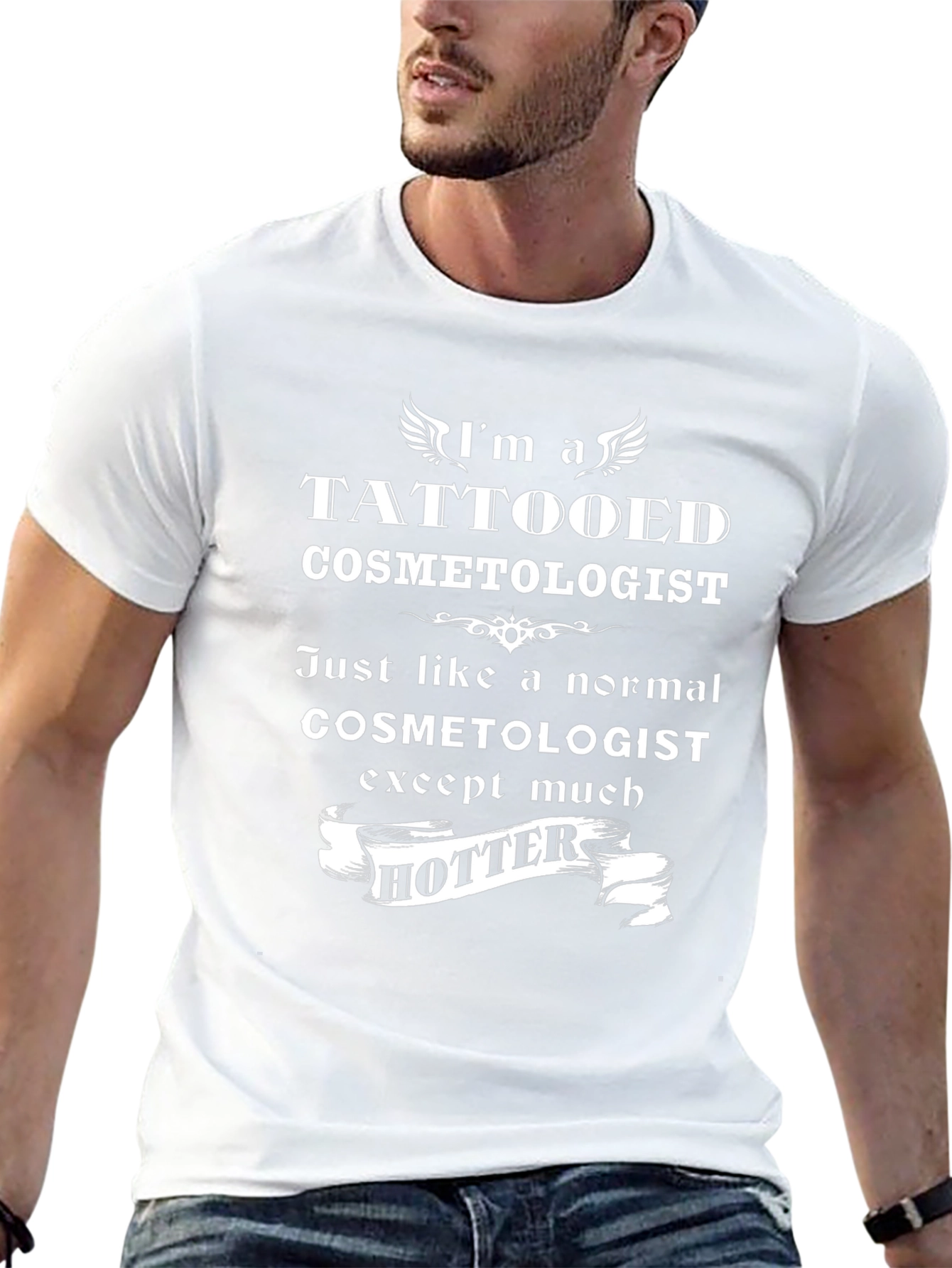 Tattooed Cosmetologist T-Shirt - Hotter Than Normal!