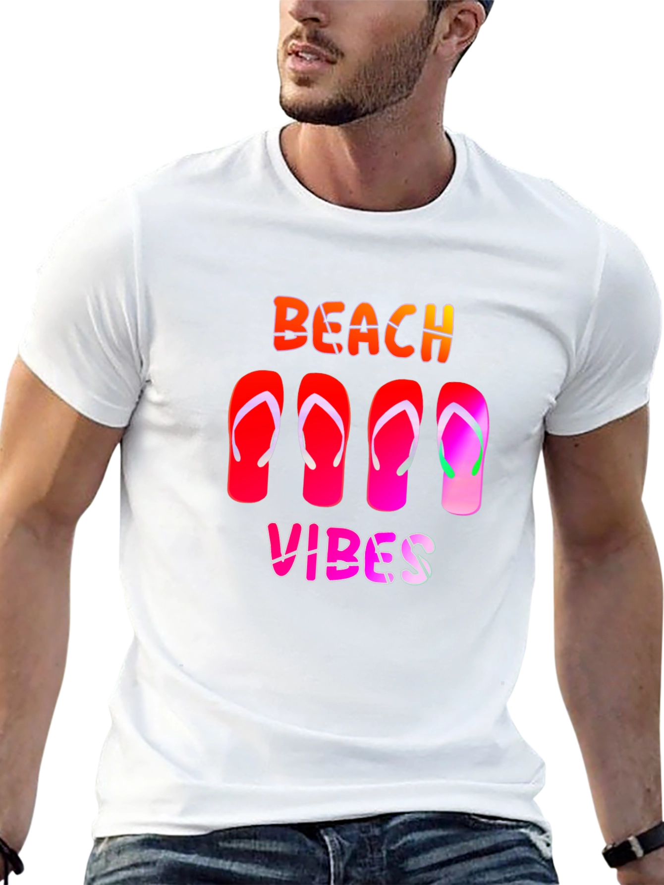 Beach Vibes Graphic Tee - Summer Ready!