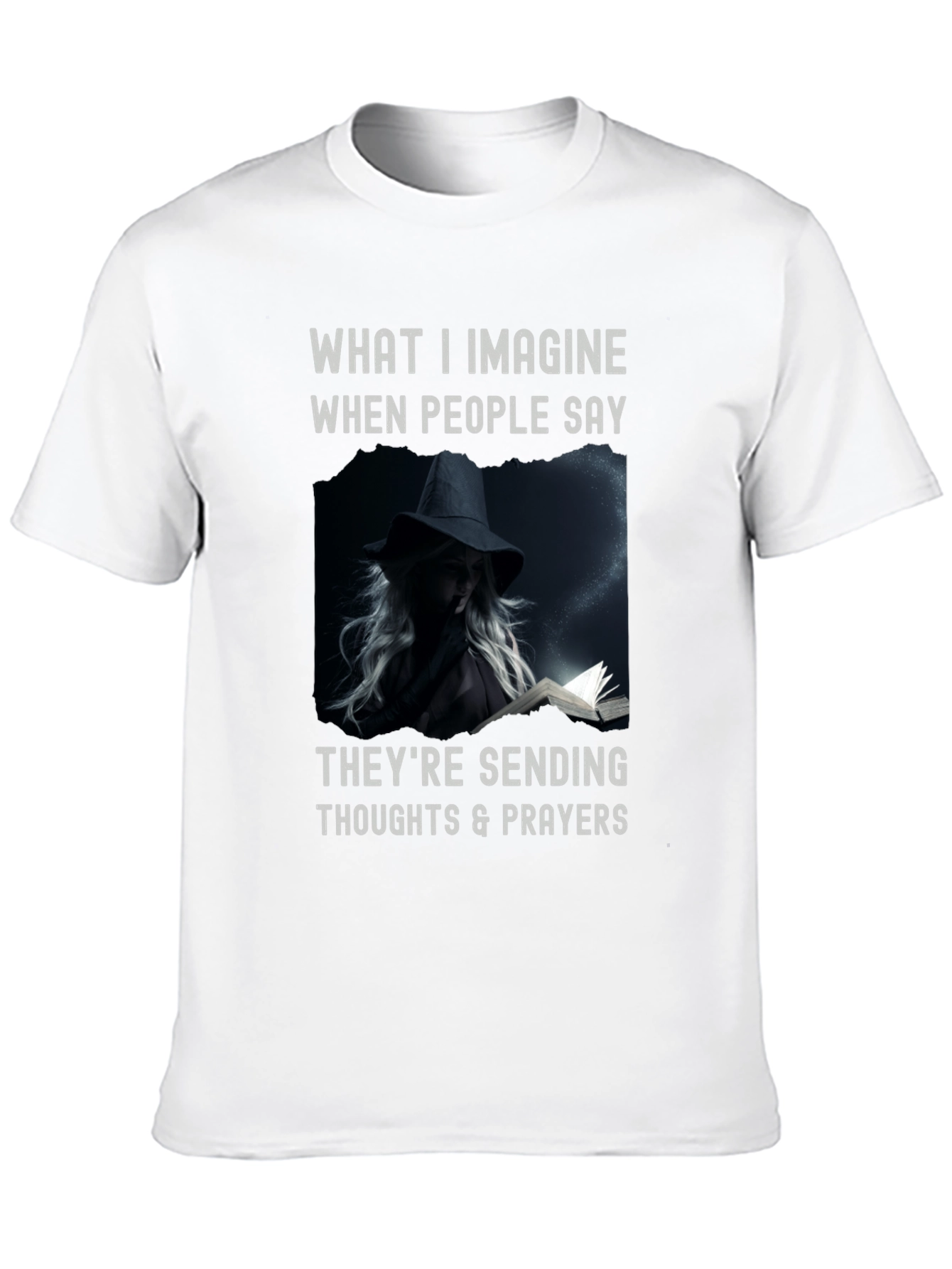 Witchcraft Tee: Thoughts & Prayers Graphic T-Shirt