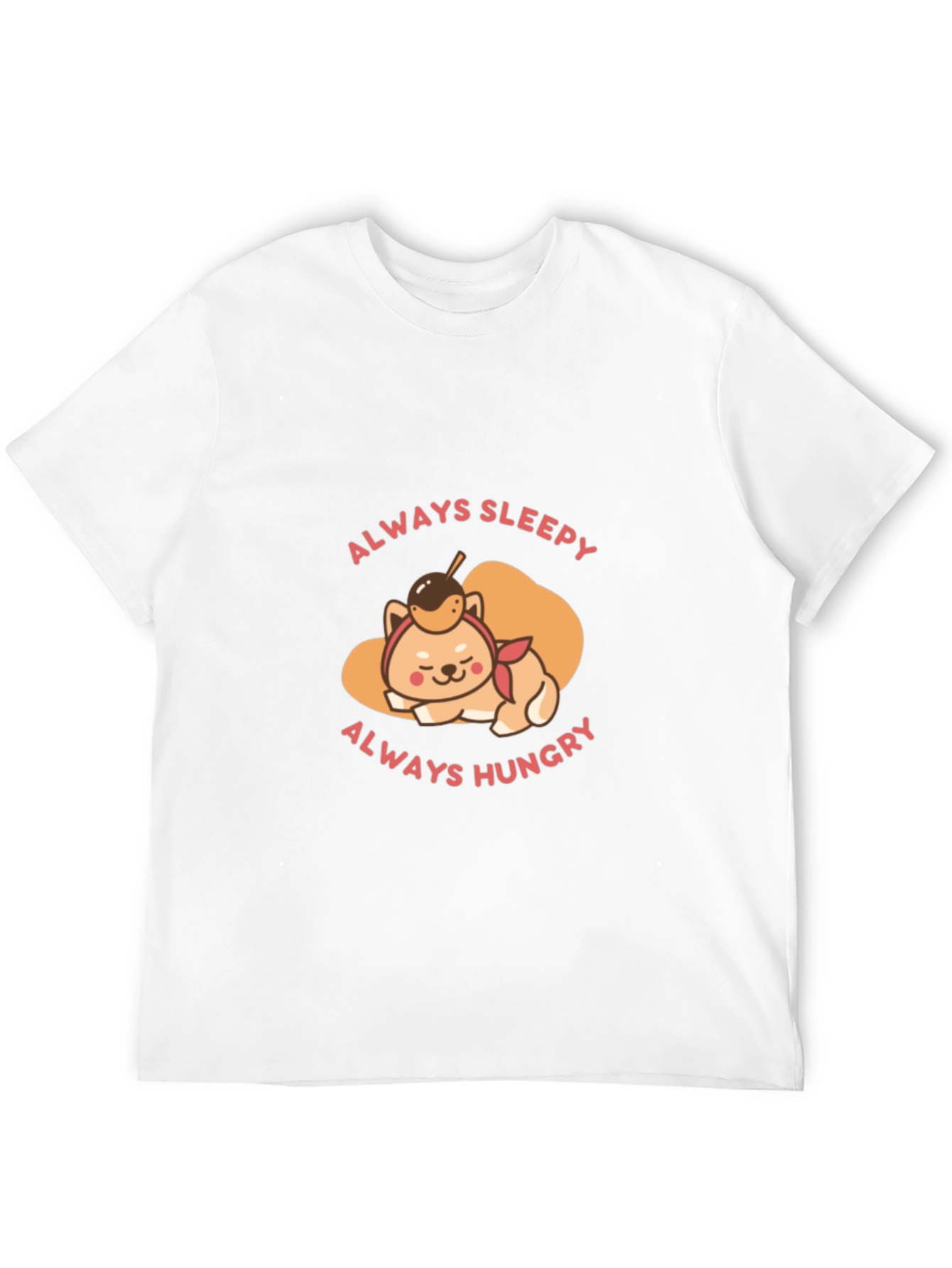 Always Sleepy Hungry Shiba T-Shirt