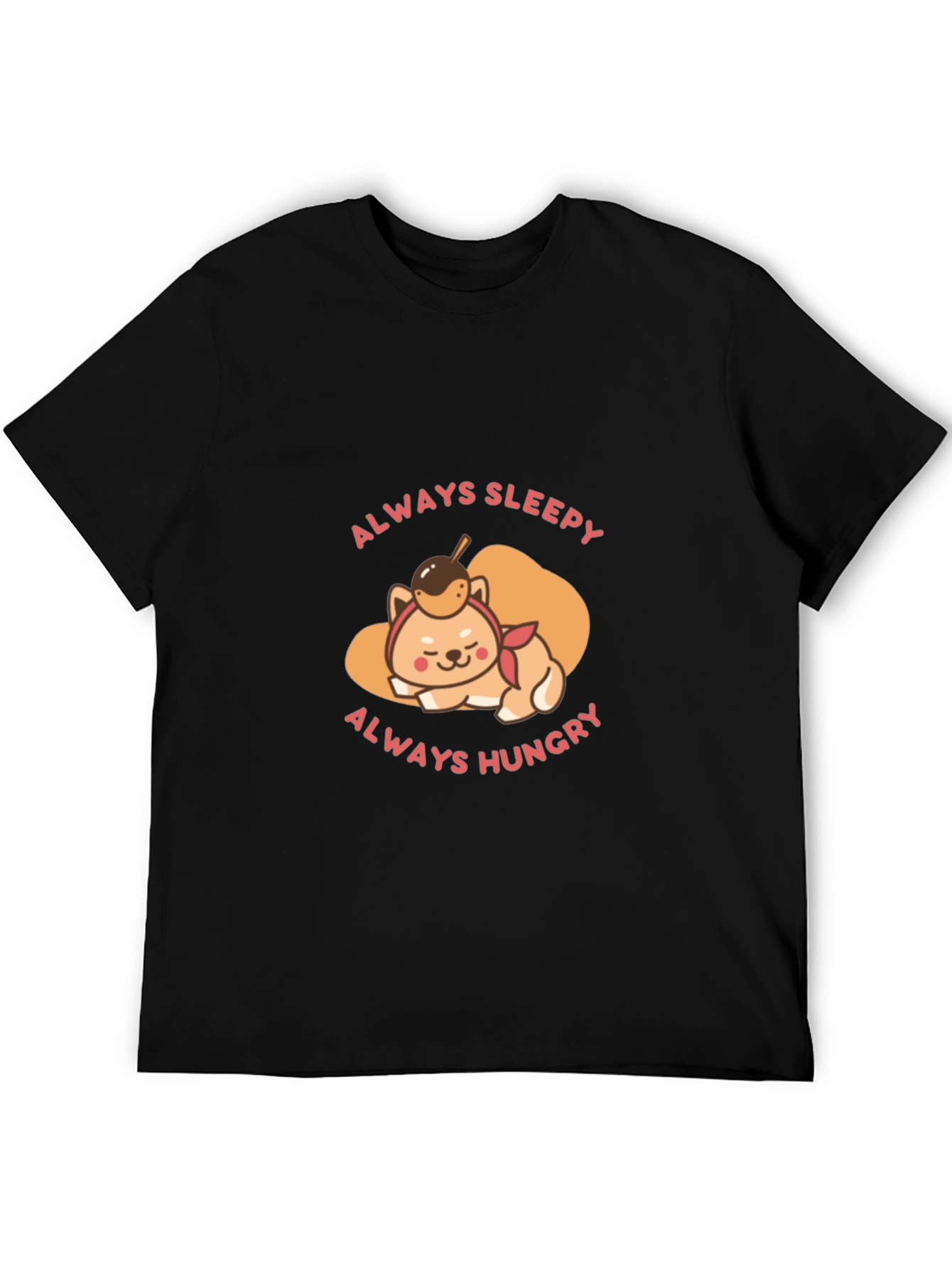 Always Sleepy Hungry Shiba T-Shirt