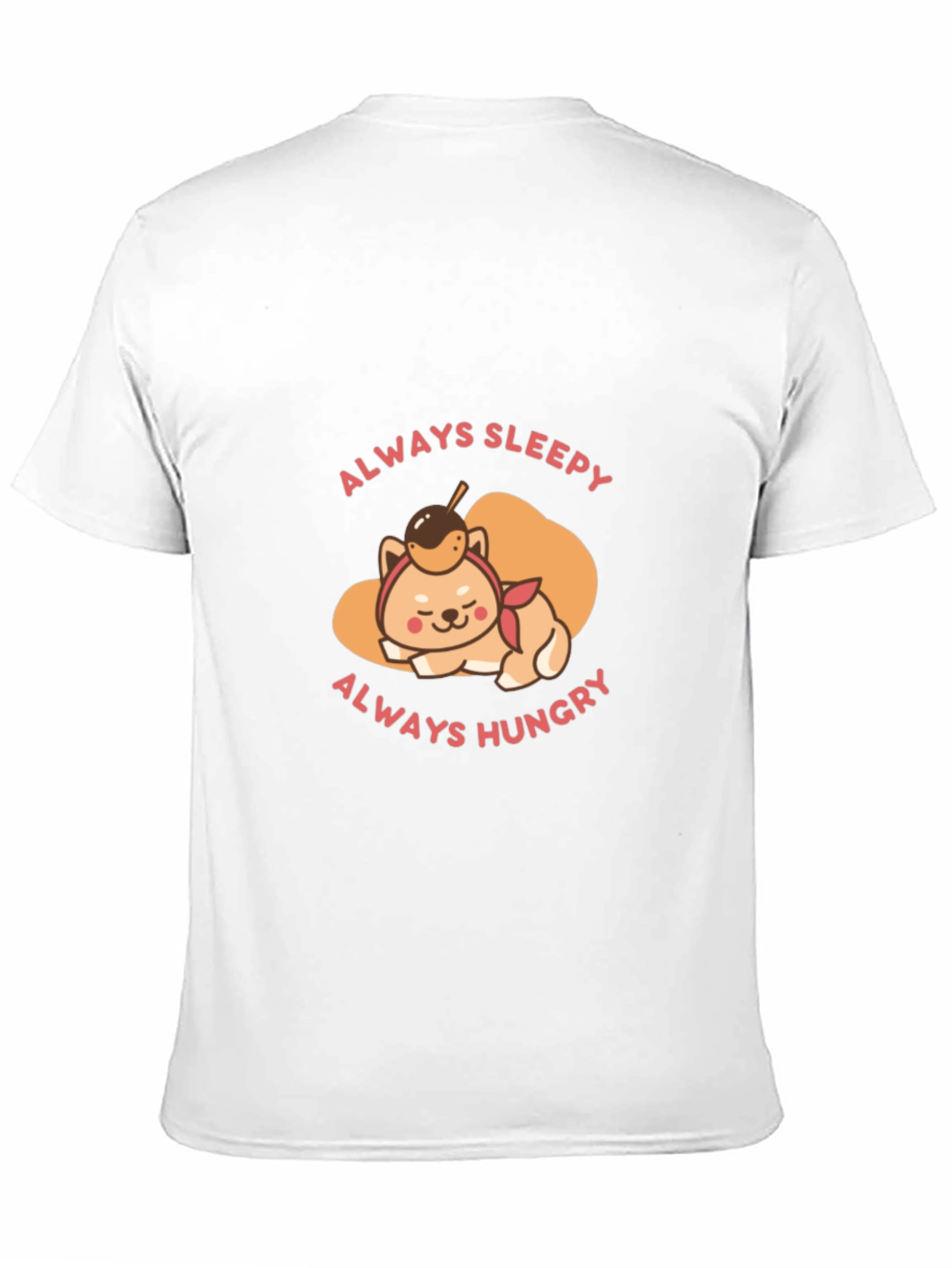 Always Sleepy Hungry Shiba T-Shirt