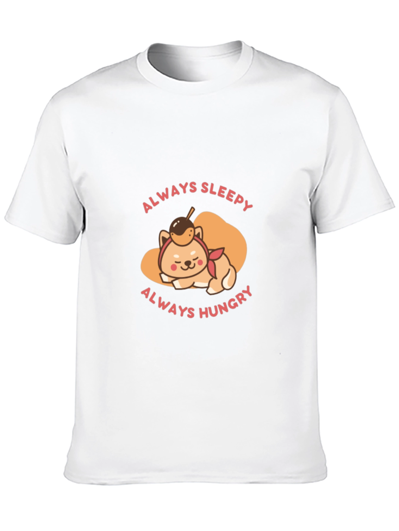 Always Sleepy Hungry Shiba T-Shirt