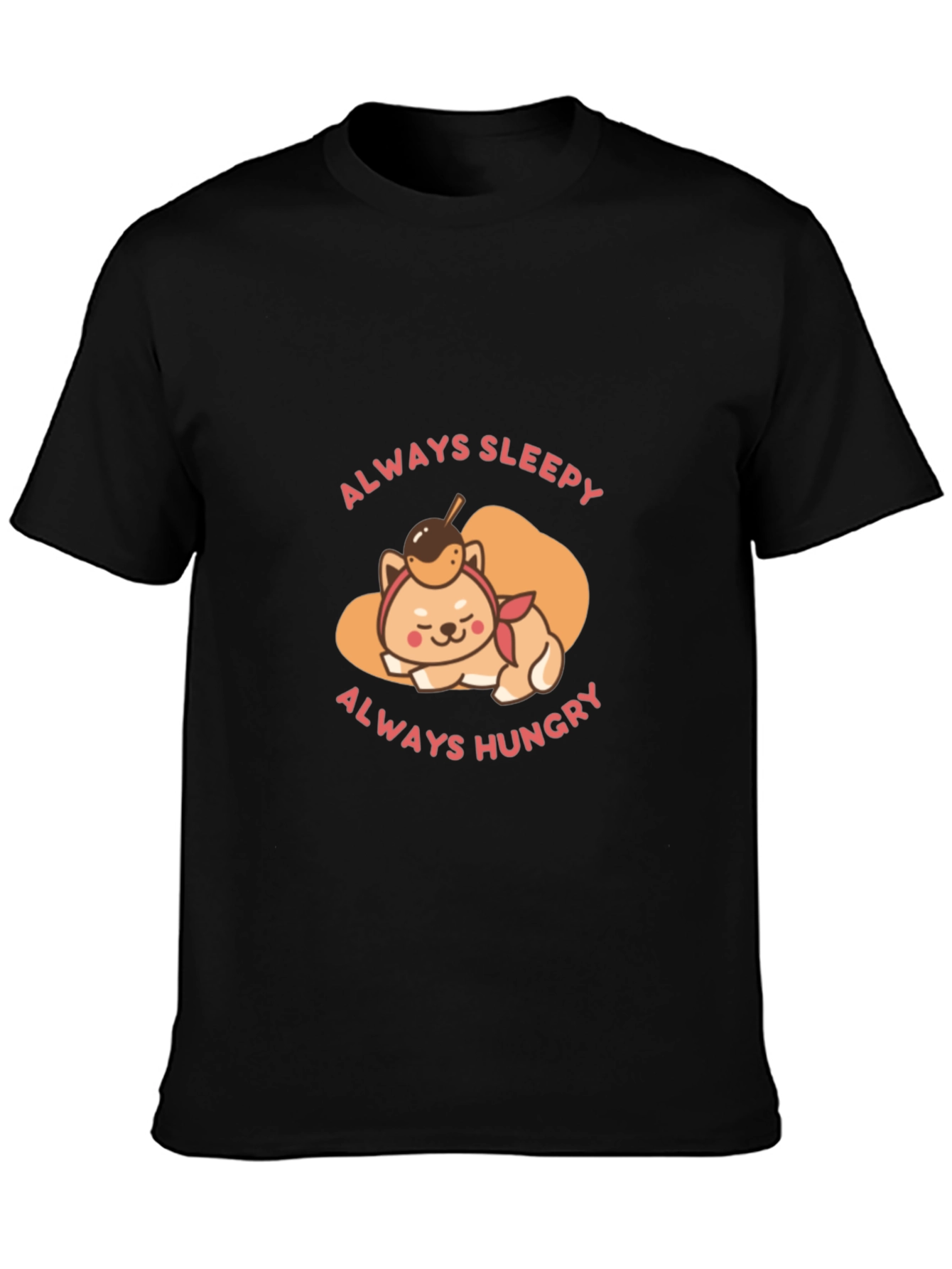 Always Sleepy Hungry Shiba T-Shirt