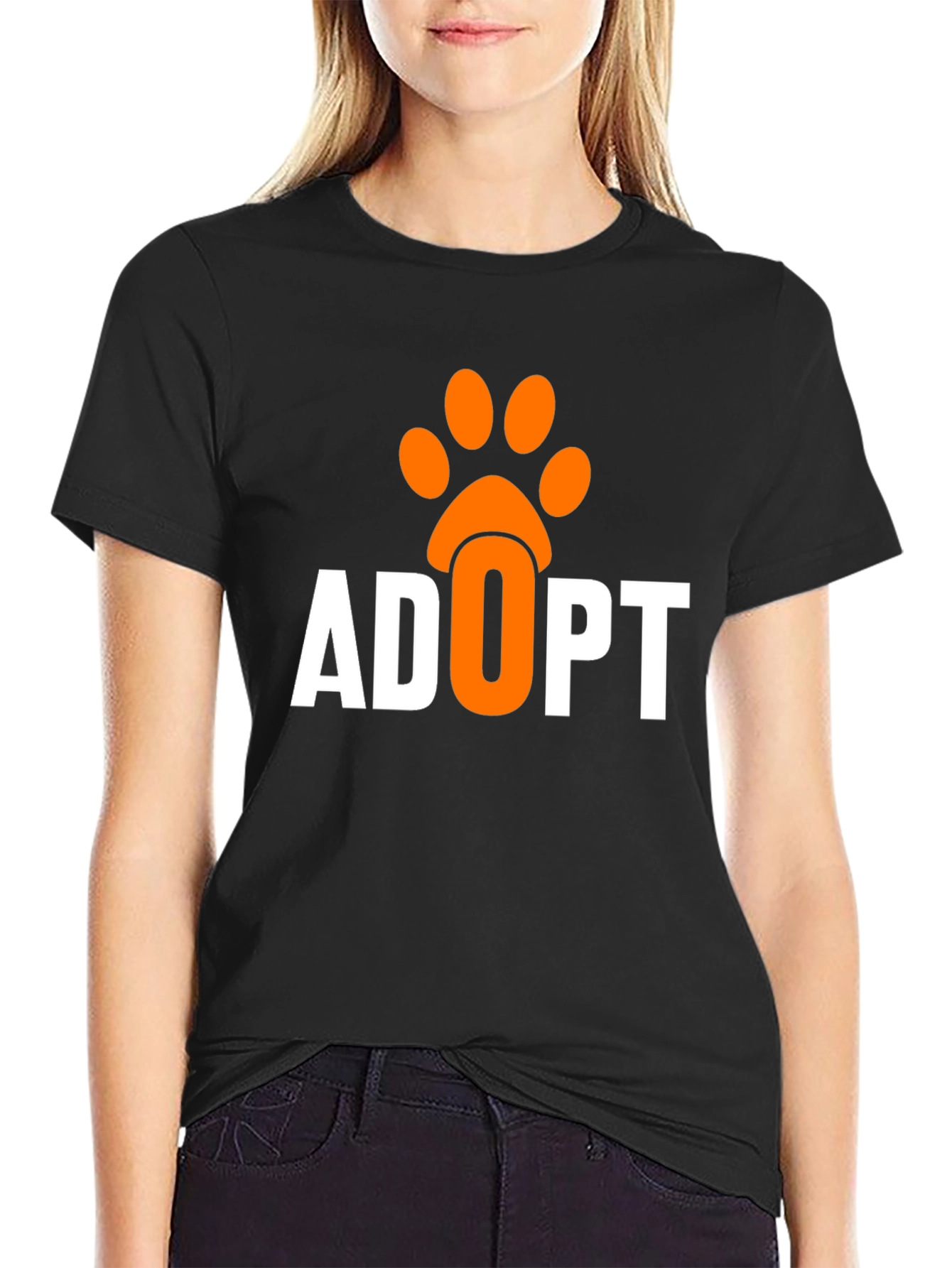 Adopt a Pet Graphic T-Shirt
