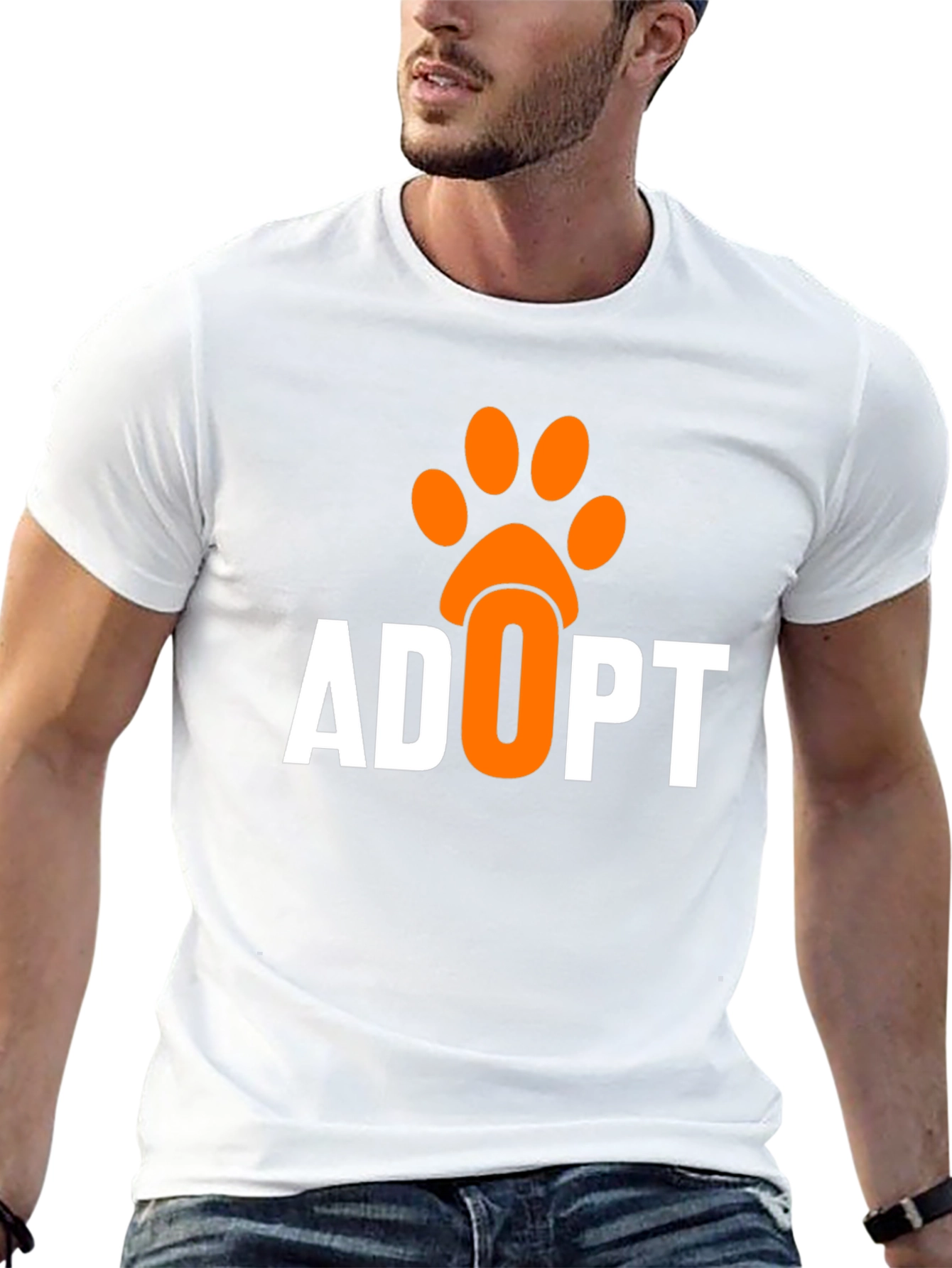 Adopt a Pet Graphic T-Shirt