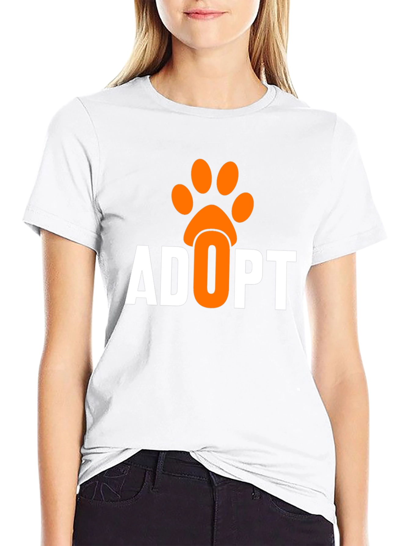 Adopt a Pet Graphic T-Shirt