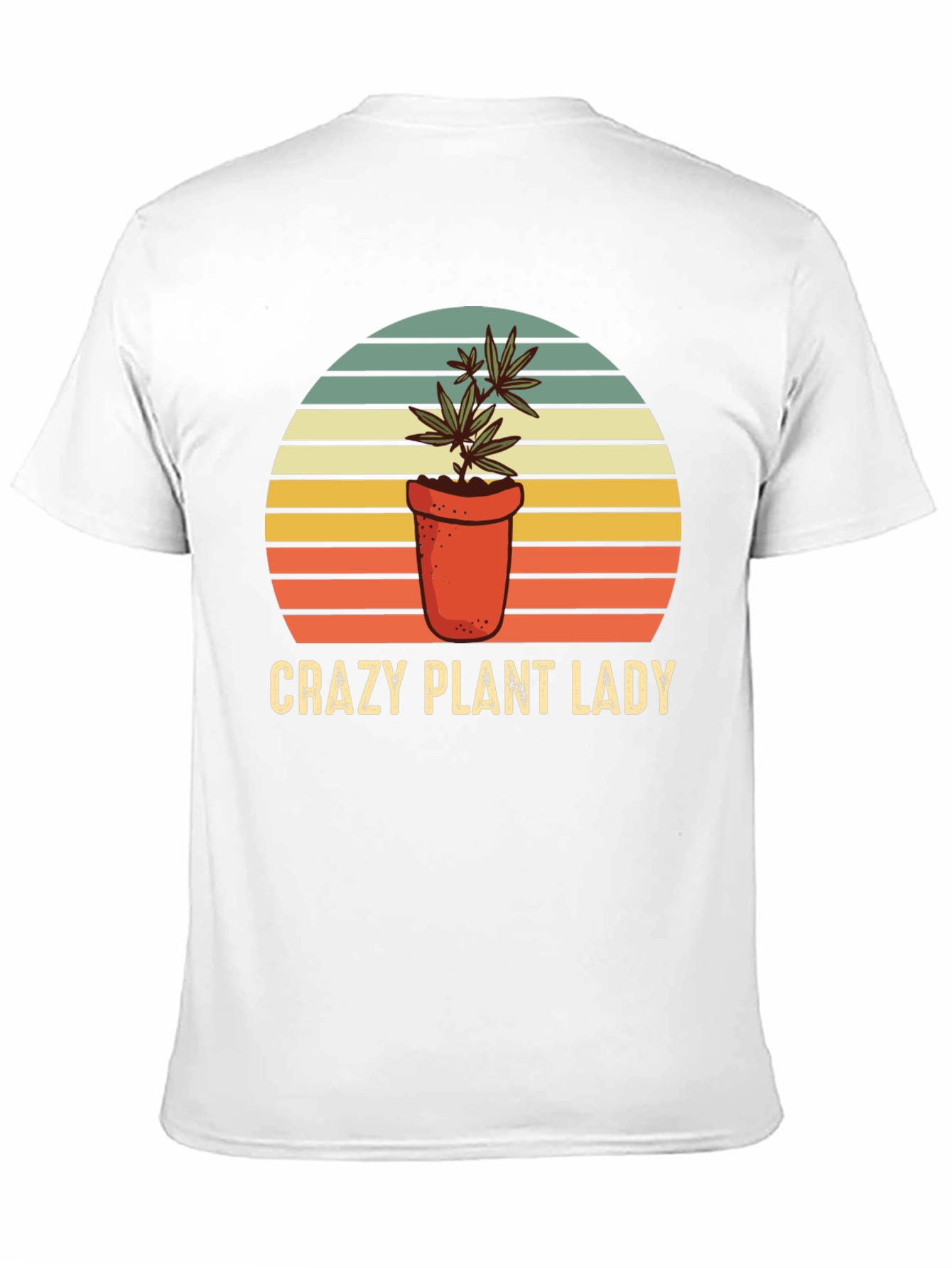 Crazy Plant Lady T-Shirt - Novelty Tee