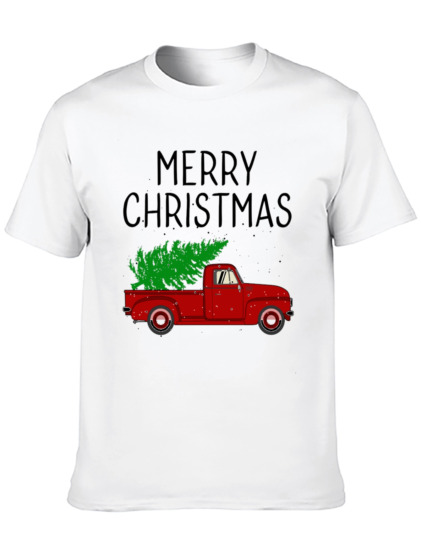 Merry Christmas Truck Tee