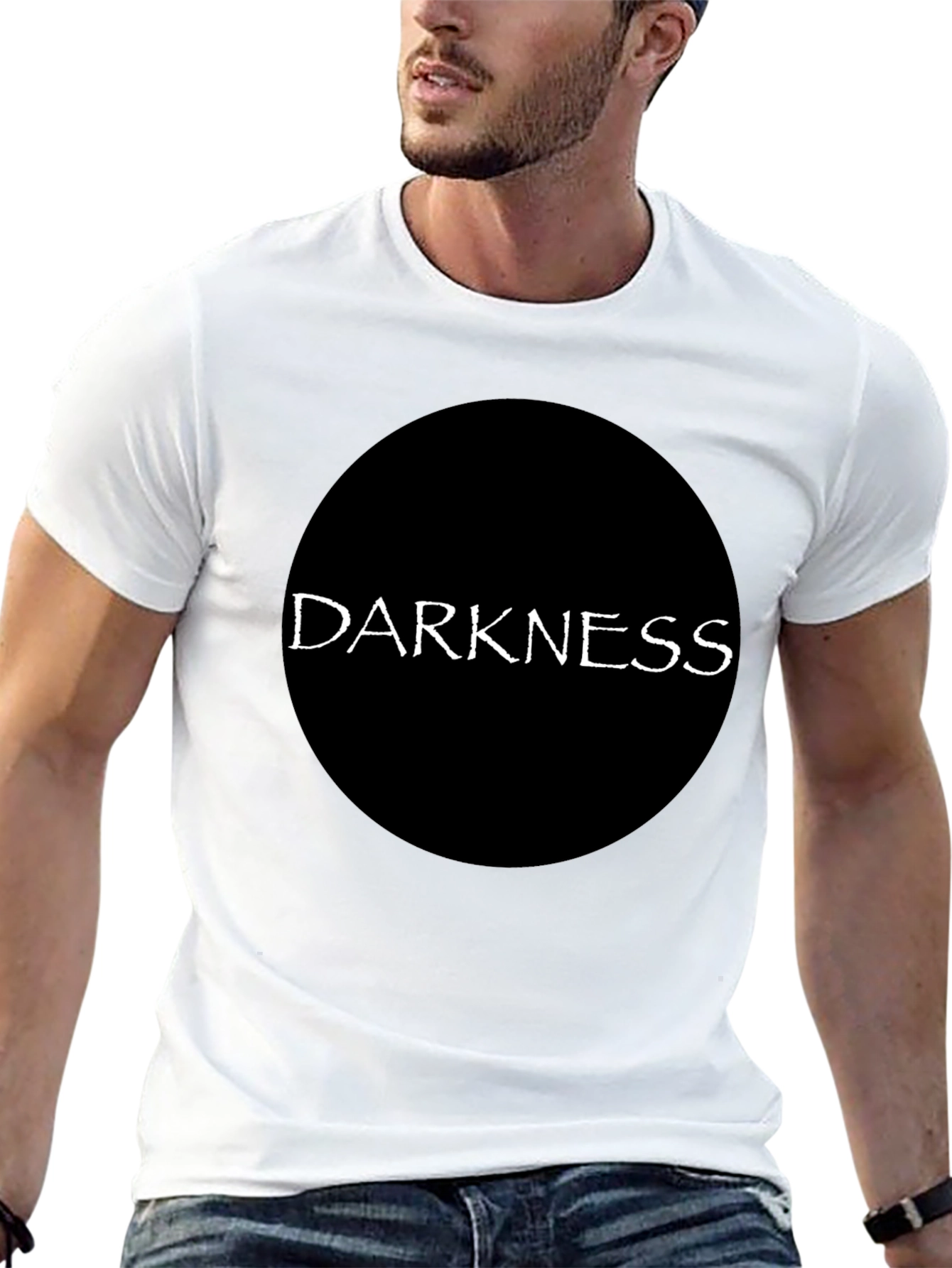 Darkness Graphic Tee - Mens Black T-Shirt