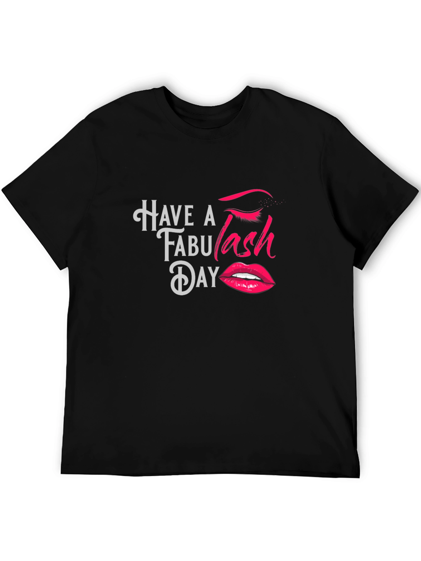 Fabulous Lash Day Graphic Tee - Black