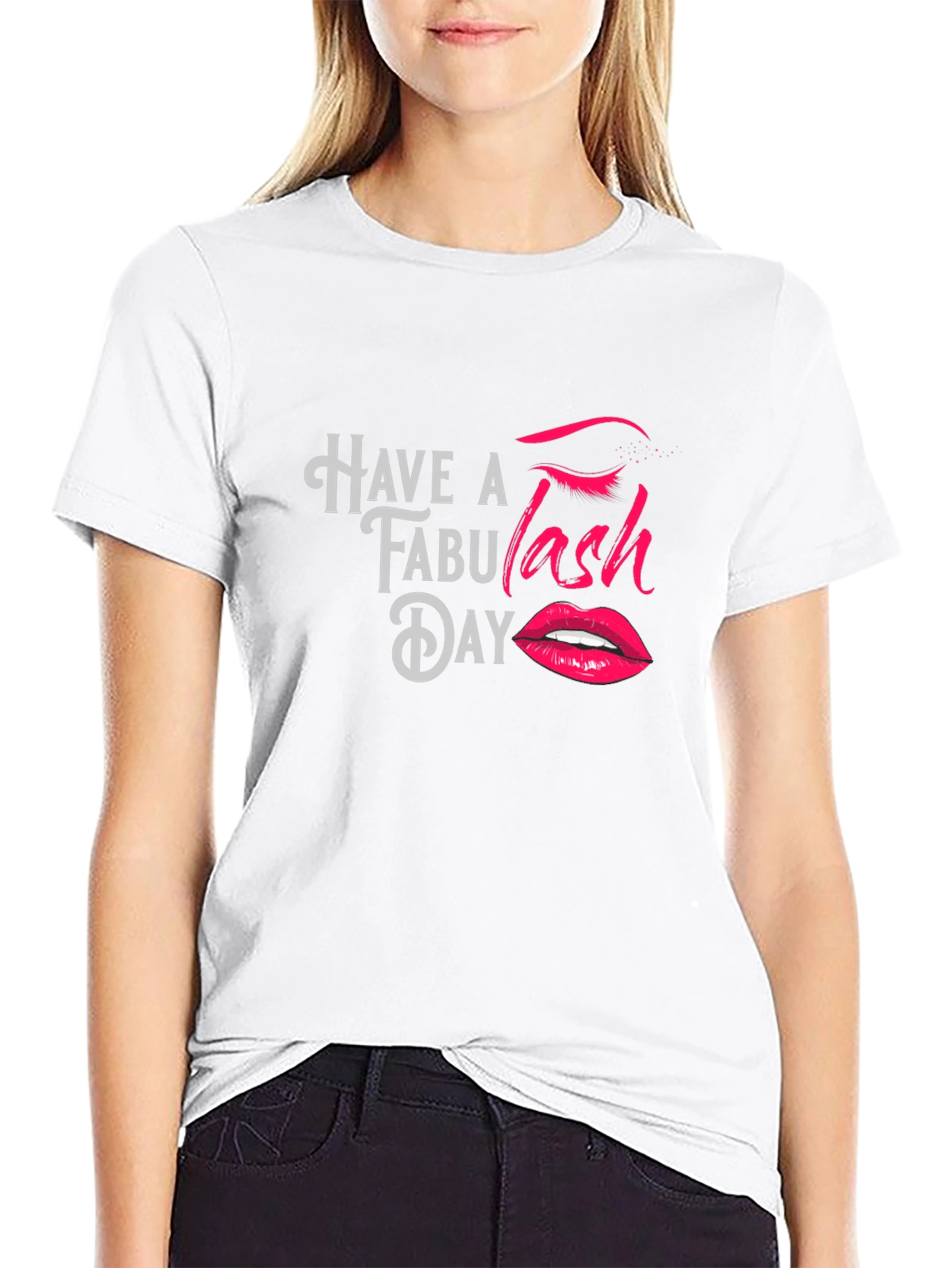 Fabulous Lash Day Graphic Tee - Black