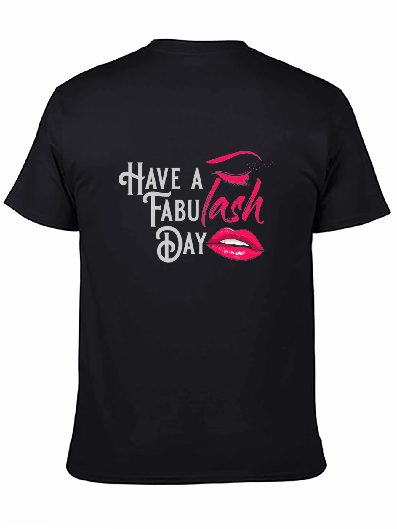 Fabulous Lash Day Graphic Tee - Black