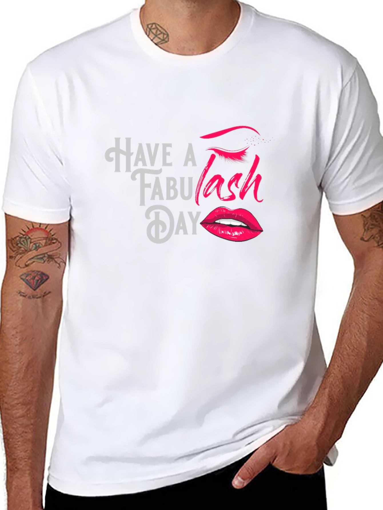 Fabulous Lash Day Graphic Tee - Black
