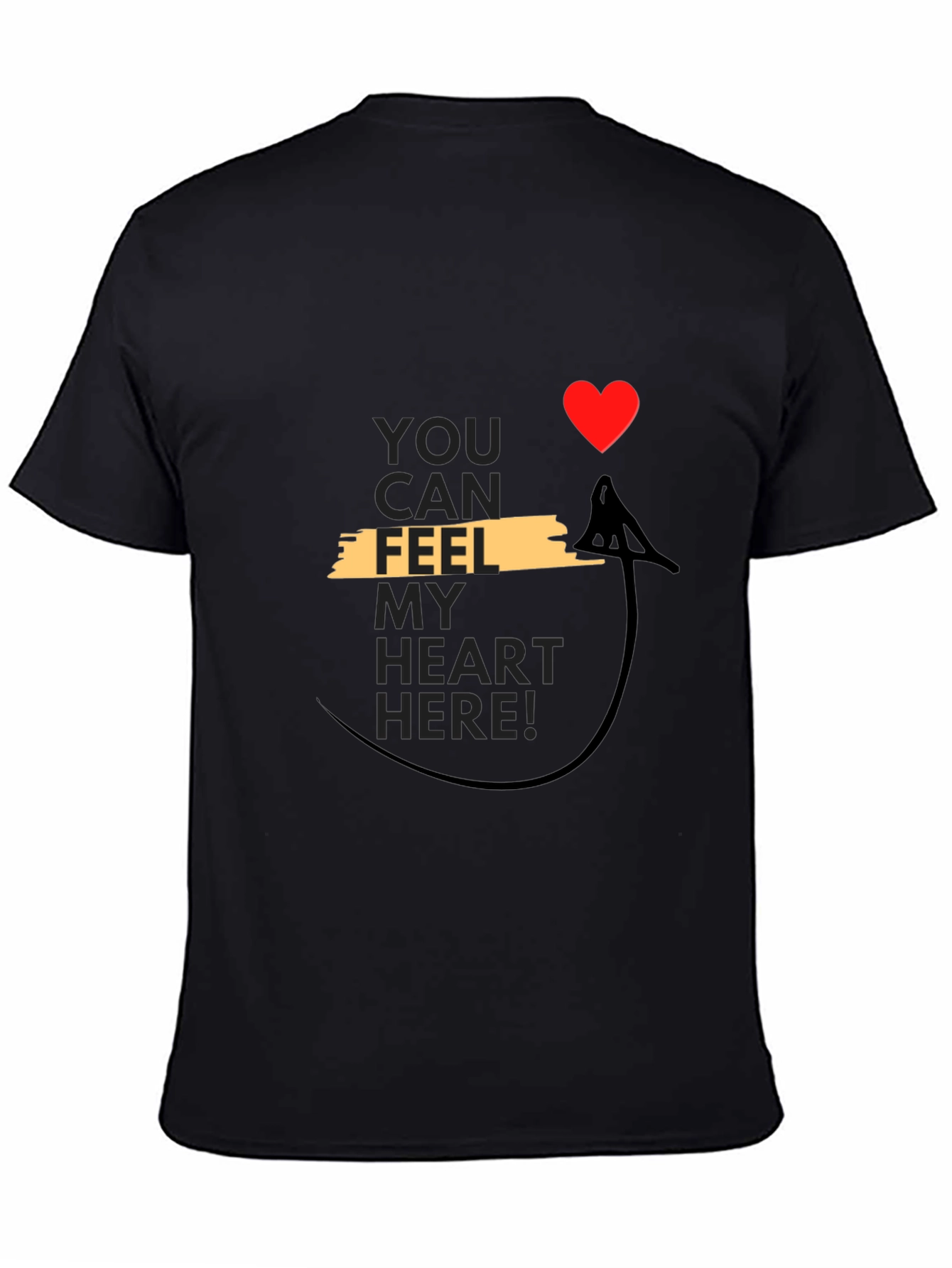 Feel My Heart T-Shirt - Unique Valentines Gift