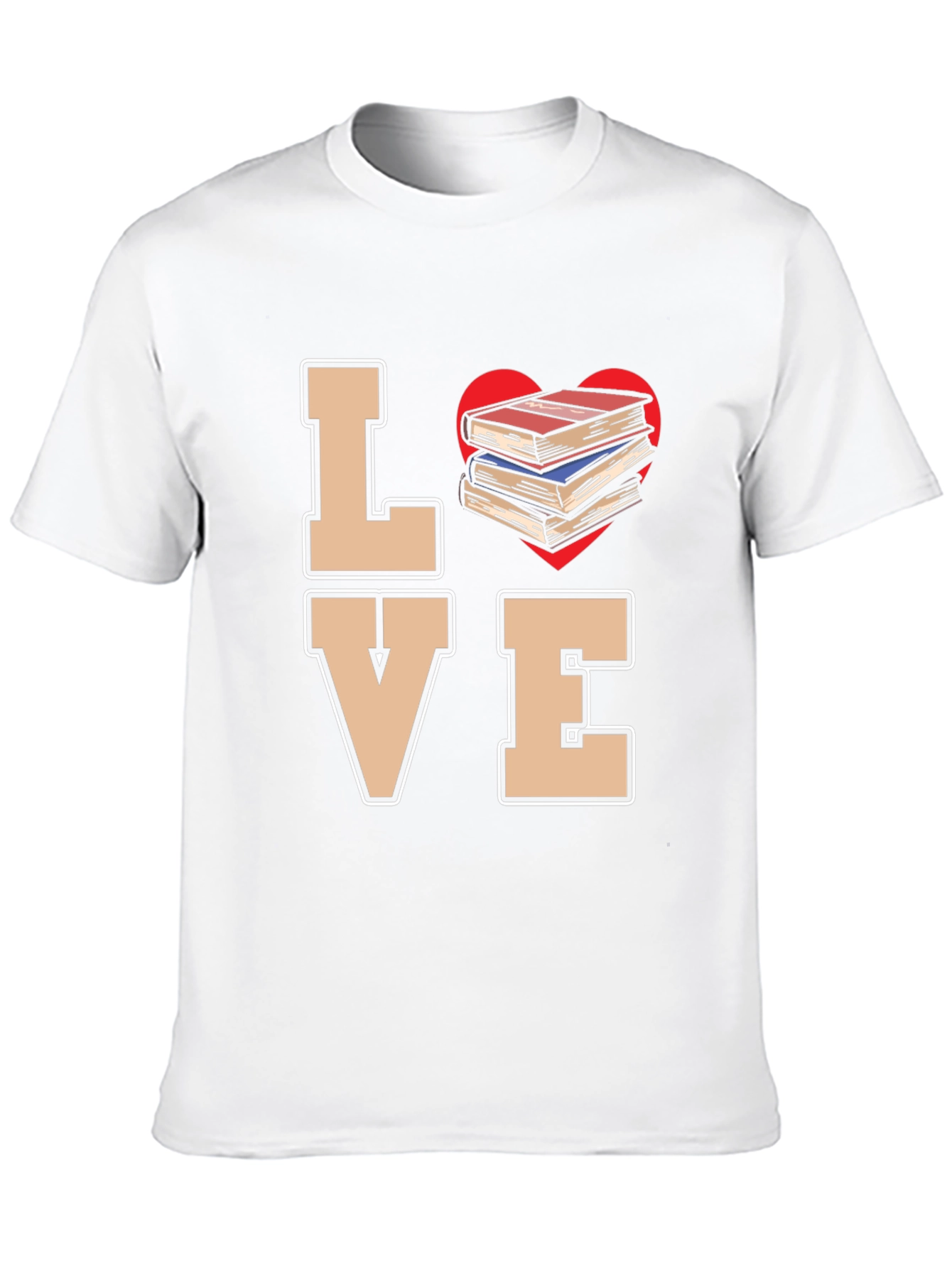 Love Books T-Shirt for Readers & Book Lovers