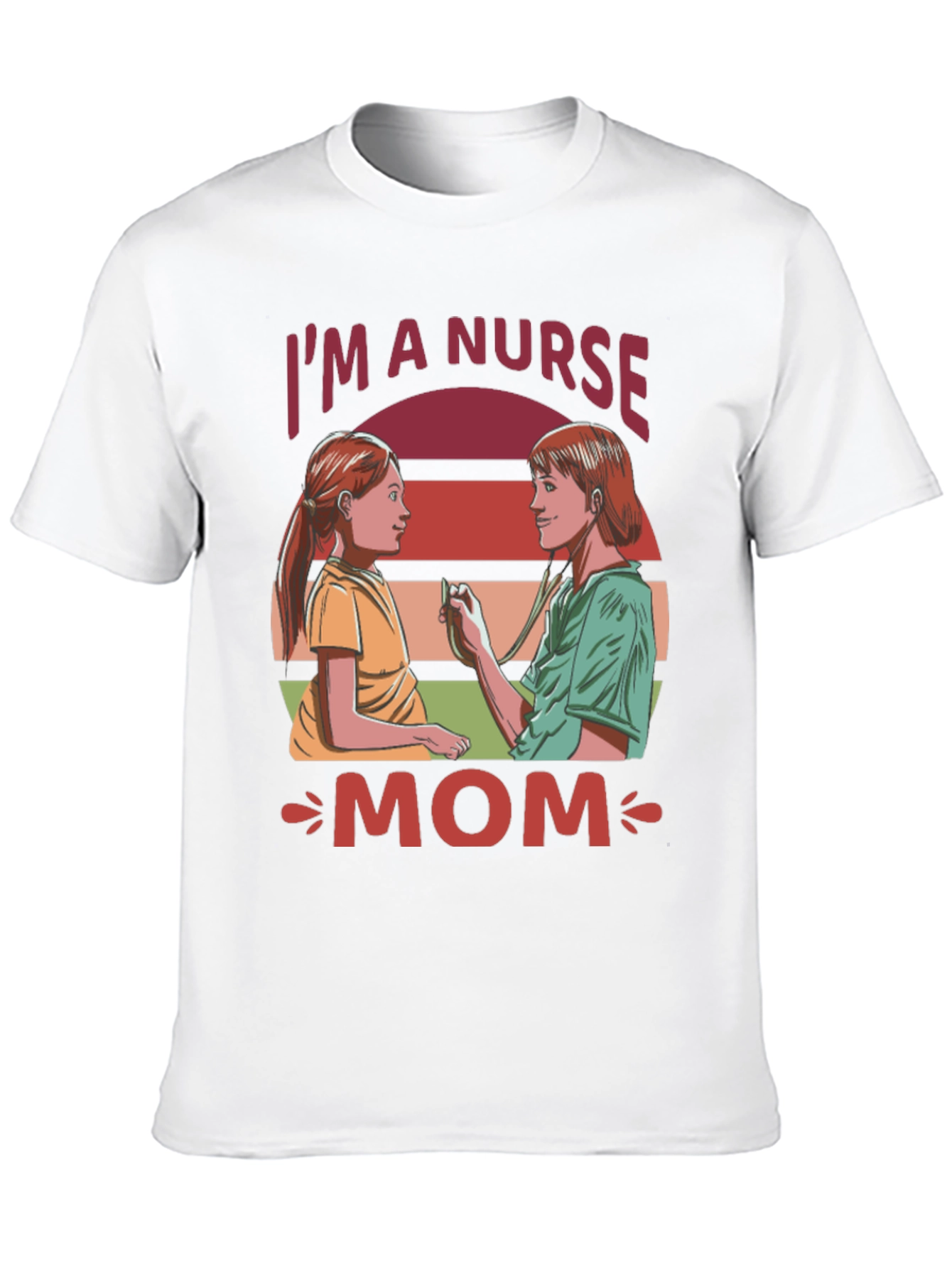 Im A Nurse Mom Graphic T-Shirt