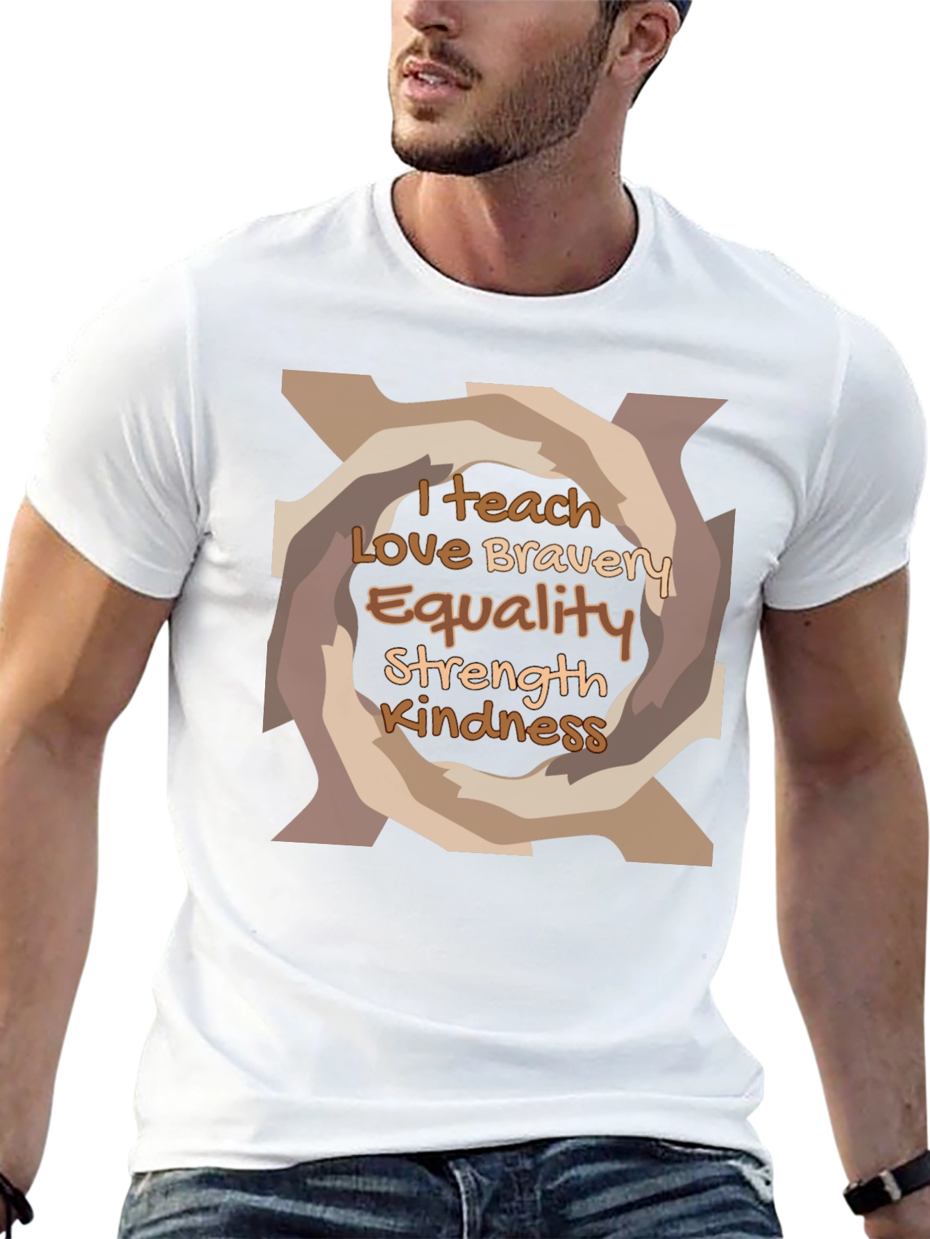 Unity Teach Love Equality T-Shirt