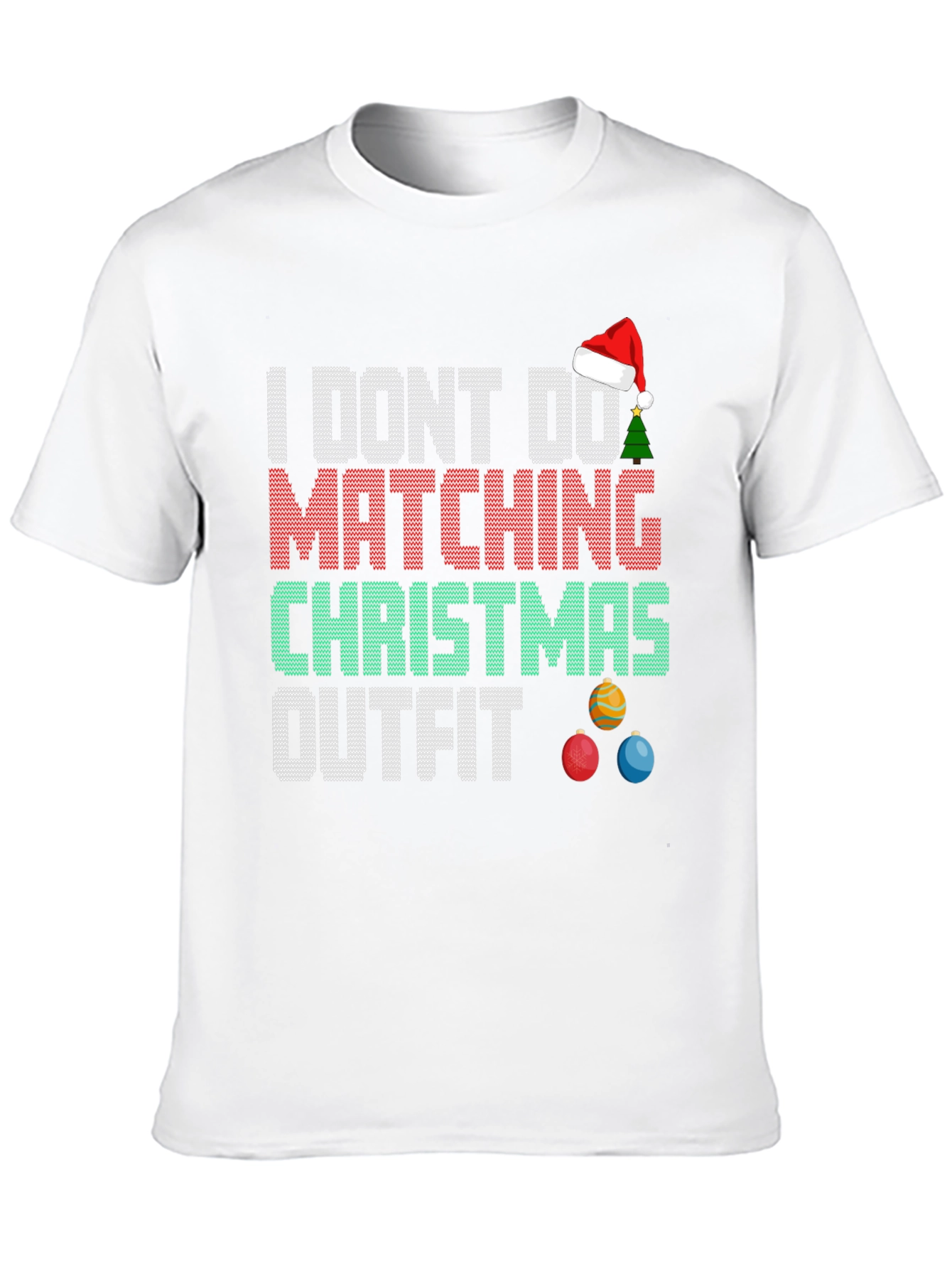 Funny Christmas Outfit T-Shirt