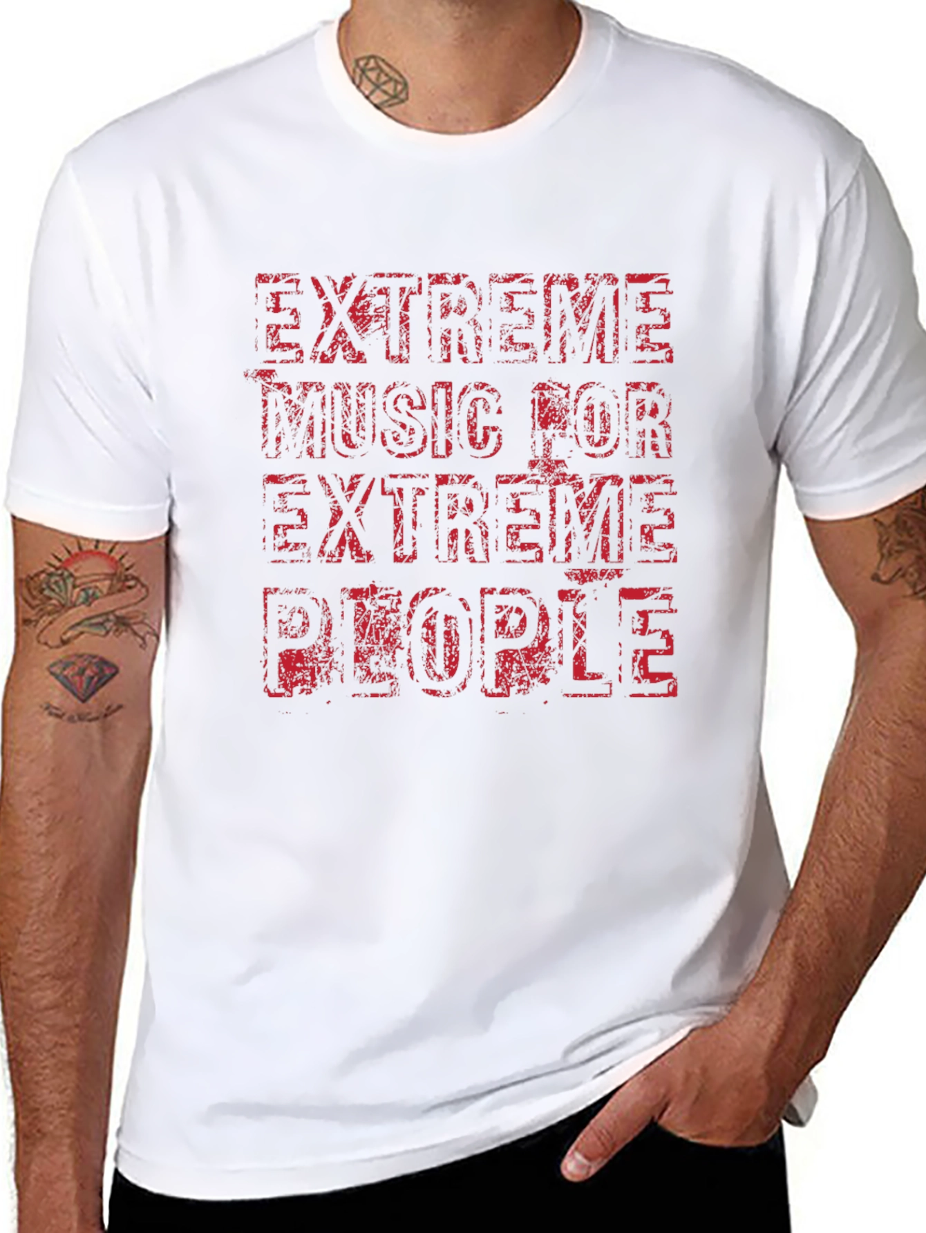 Extreme Music for Extreme People Black T-Shirt