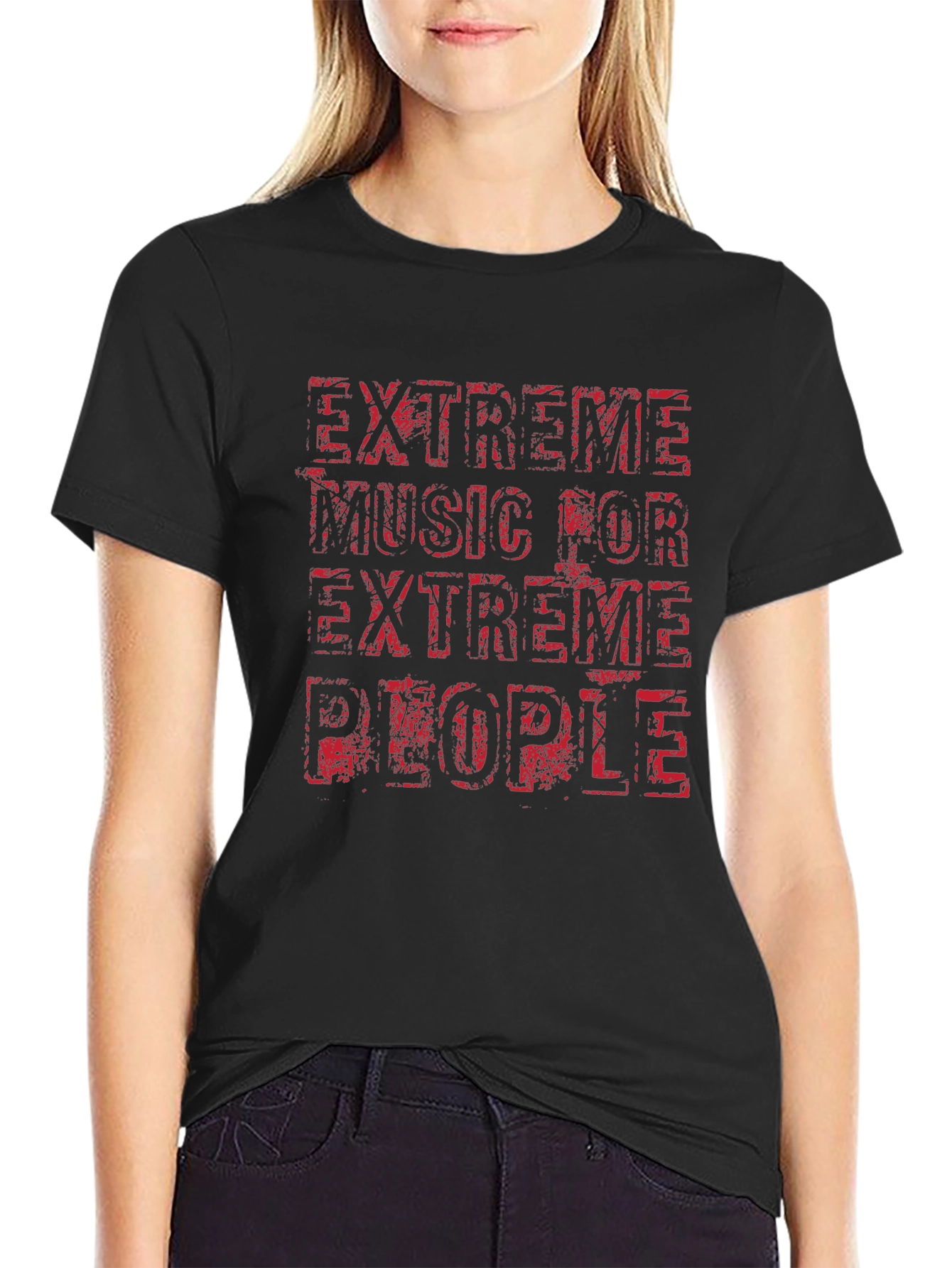 Extreme Music for Extreme People Black T-Shirt