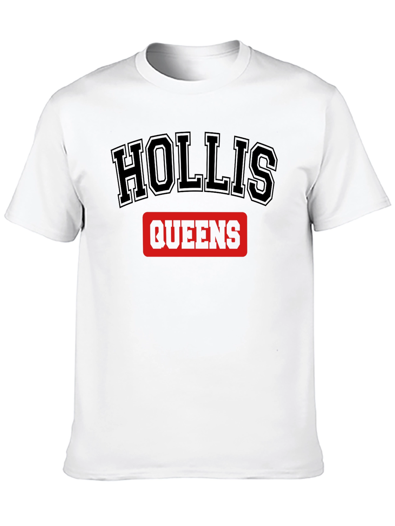 Hollis Queens Black Graphic T-Shirt